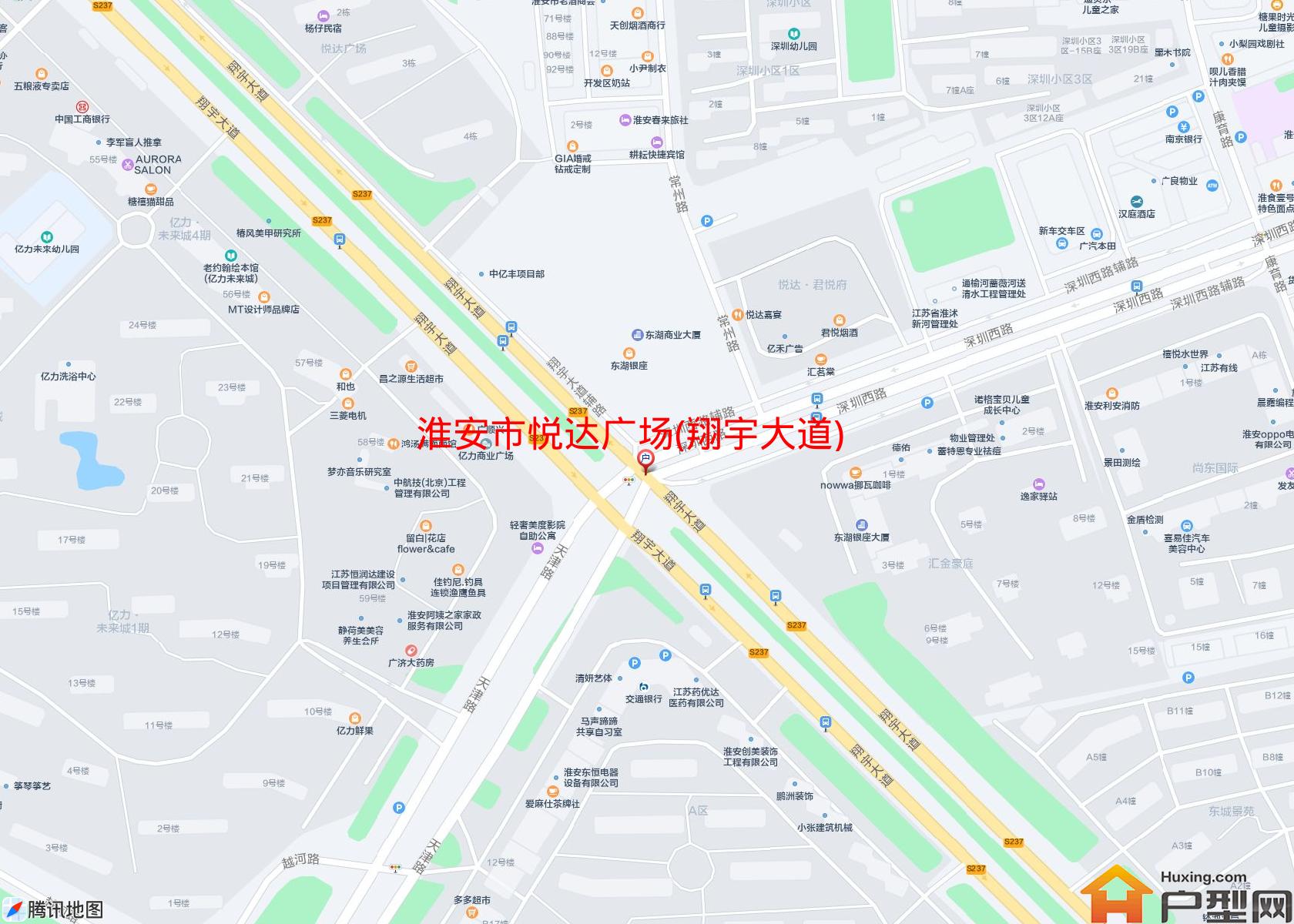 悦达广场(翔宇大道)小区 - 户型网