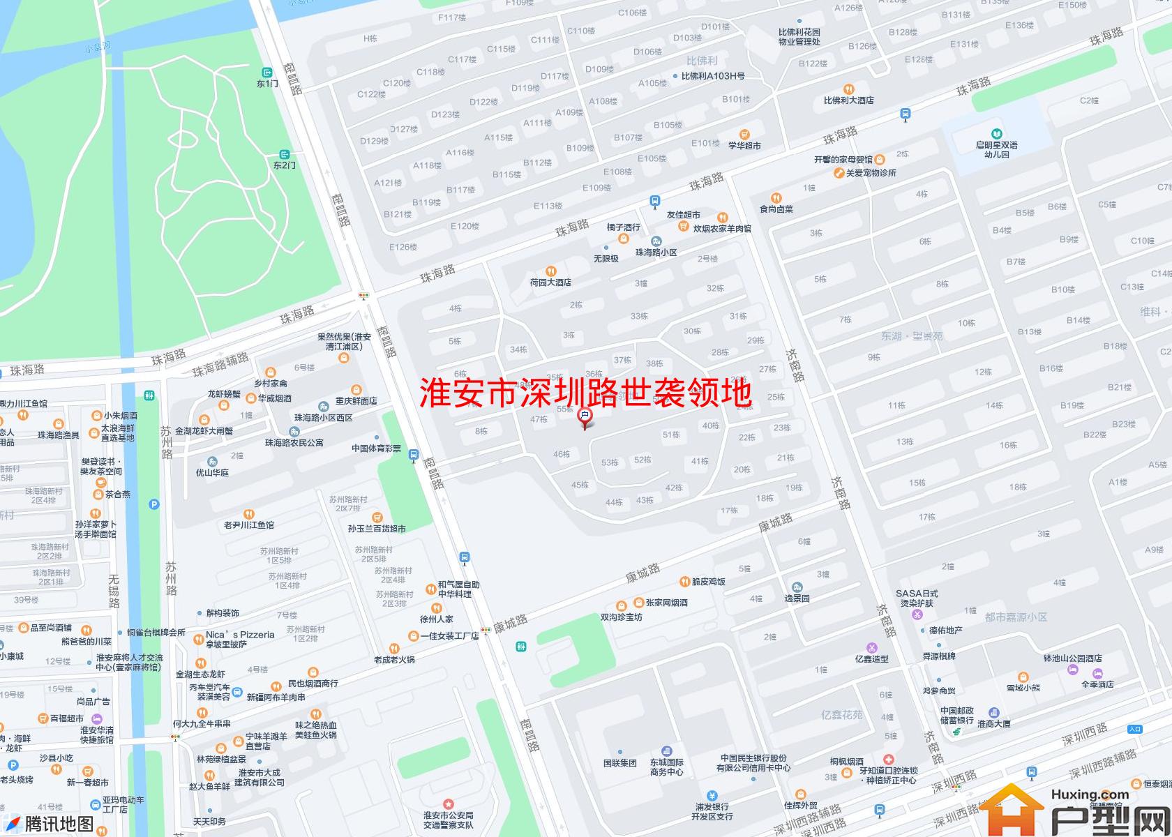 深圳路世袭领地小区 - 户型网