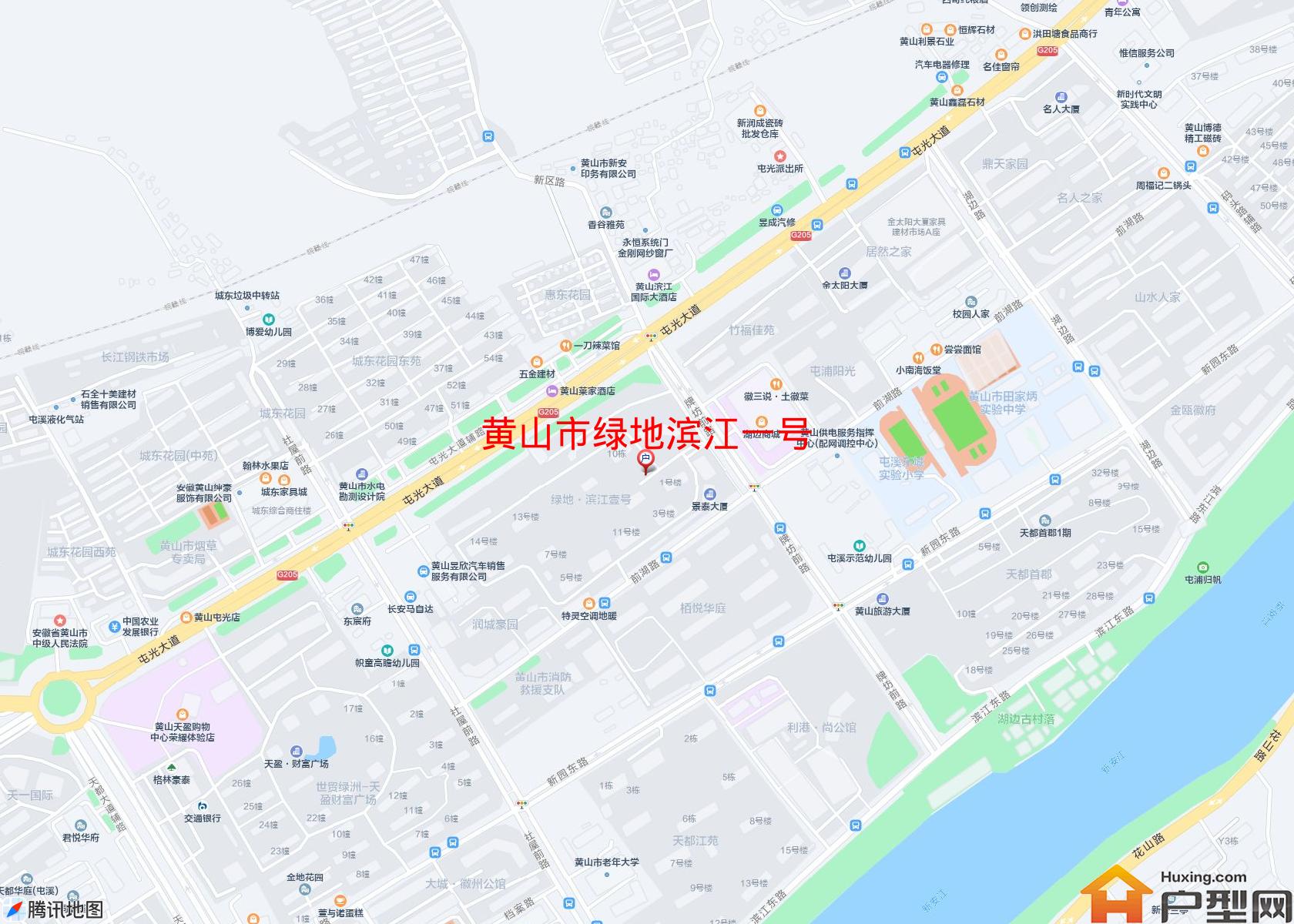 绿地滨江一号小区 - 户型网