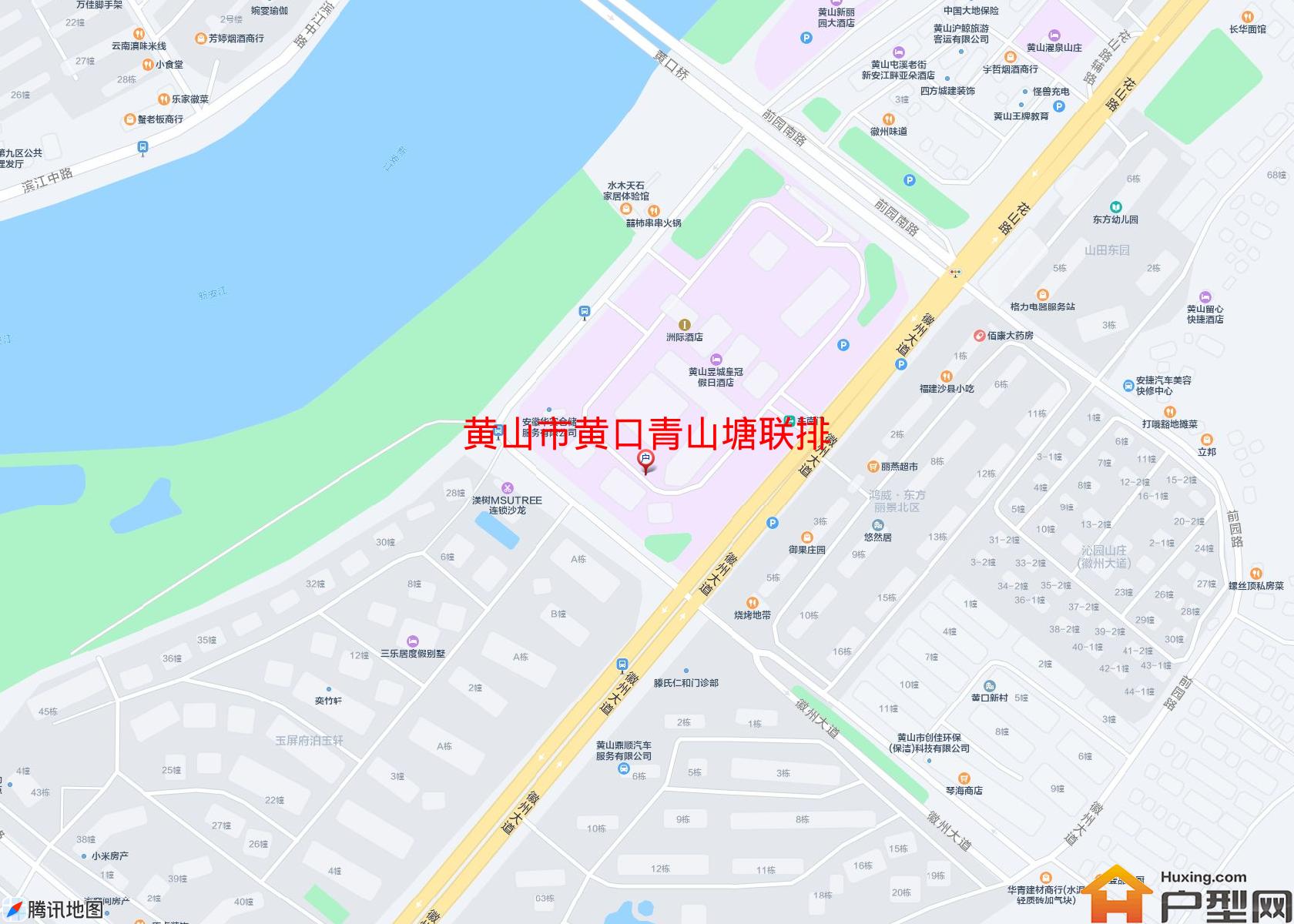 黄口青山塘联排小区 - 户型网