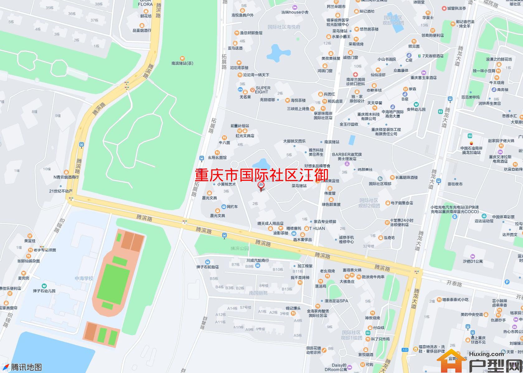 国际社区江御小区 - 户型网