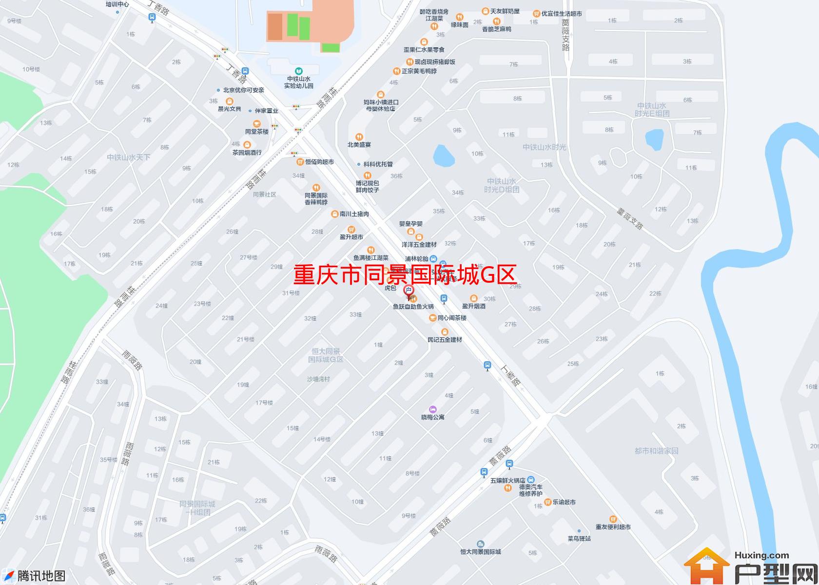 同景国际城G区小区 - 户型网