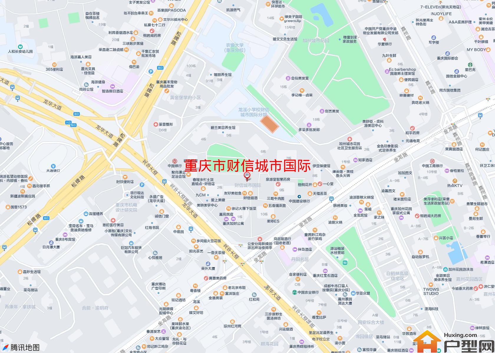 财信城市国际小区 - 户型网