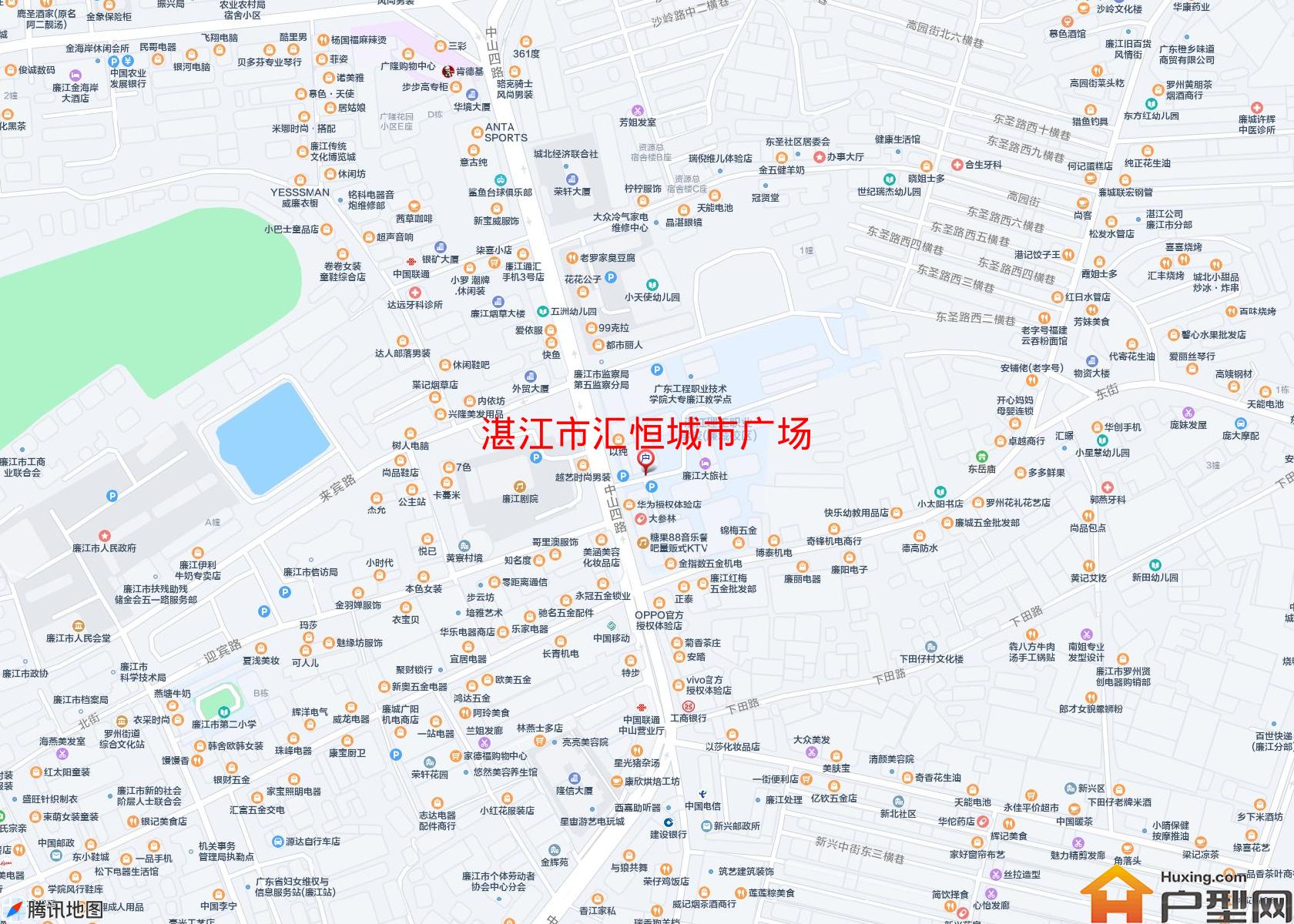 汇恒城市广场小区 - 户型网