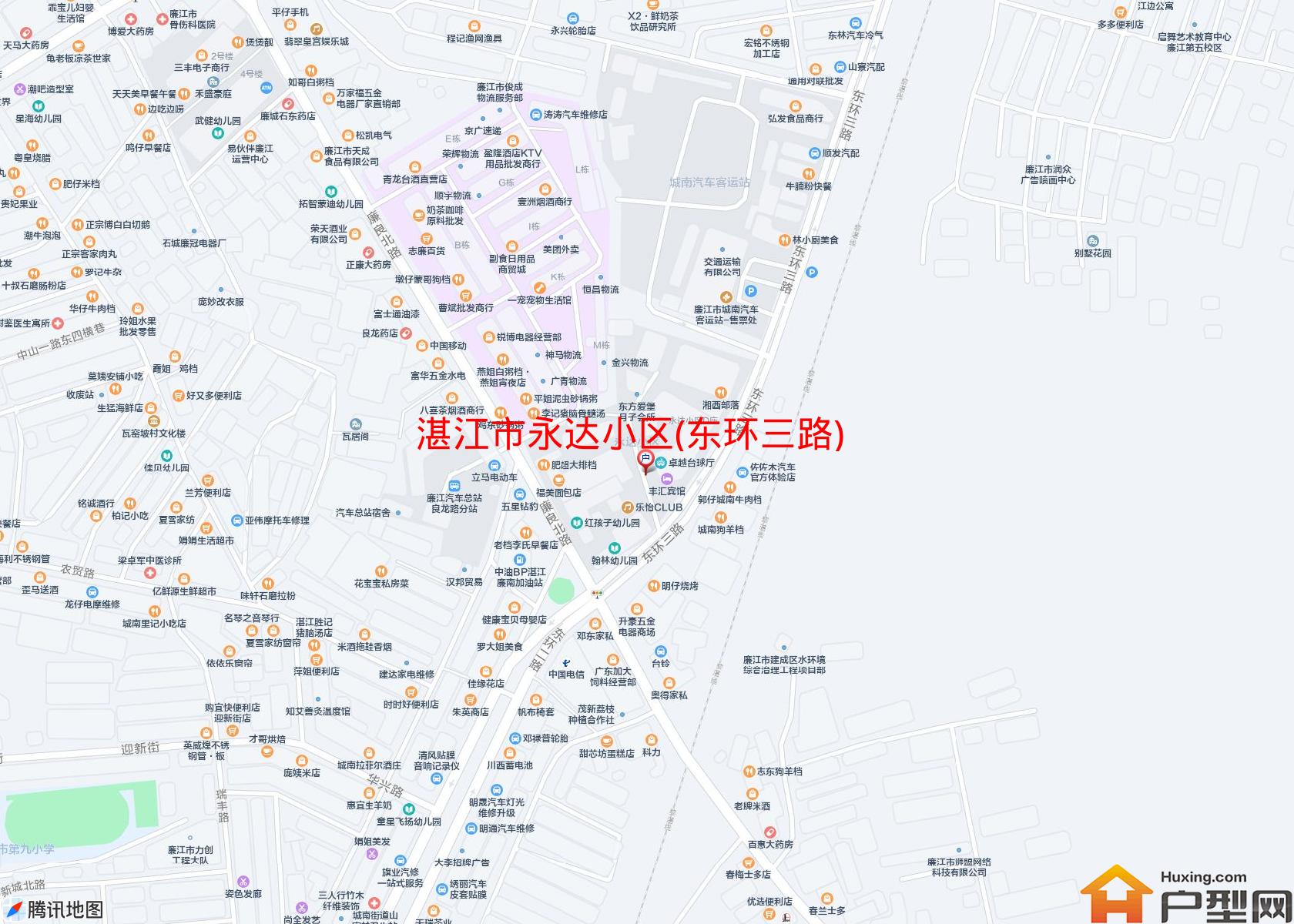 永达小区(东环三路)小区 - 户型网