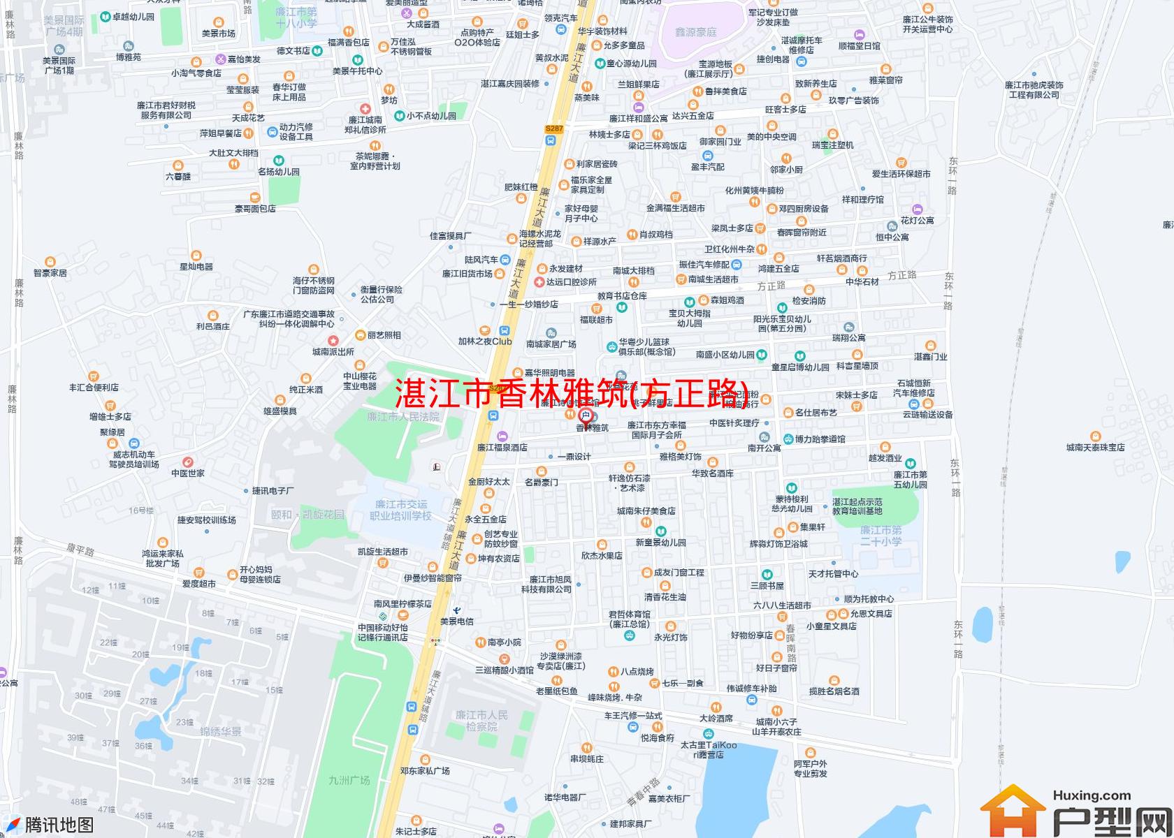 香林雅筑(方正路)小区 - 户型网