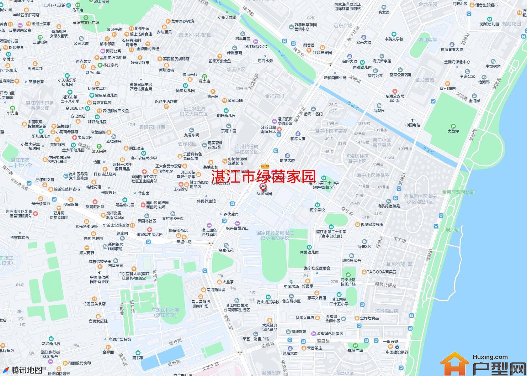 绿茵家园小区 - 户型网