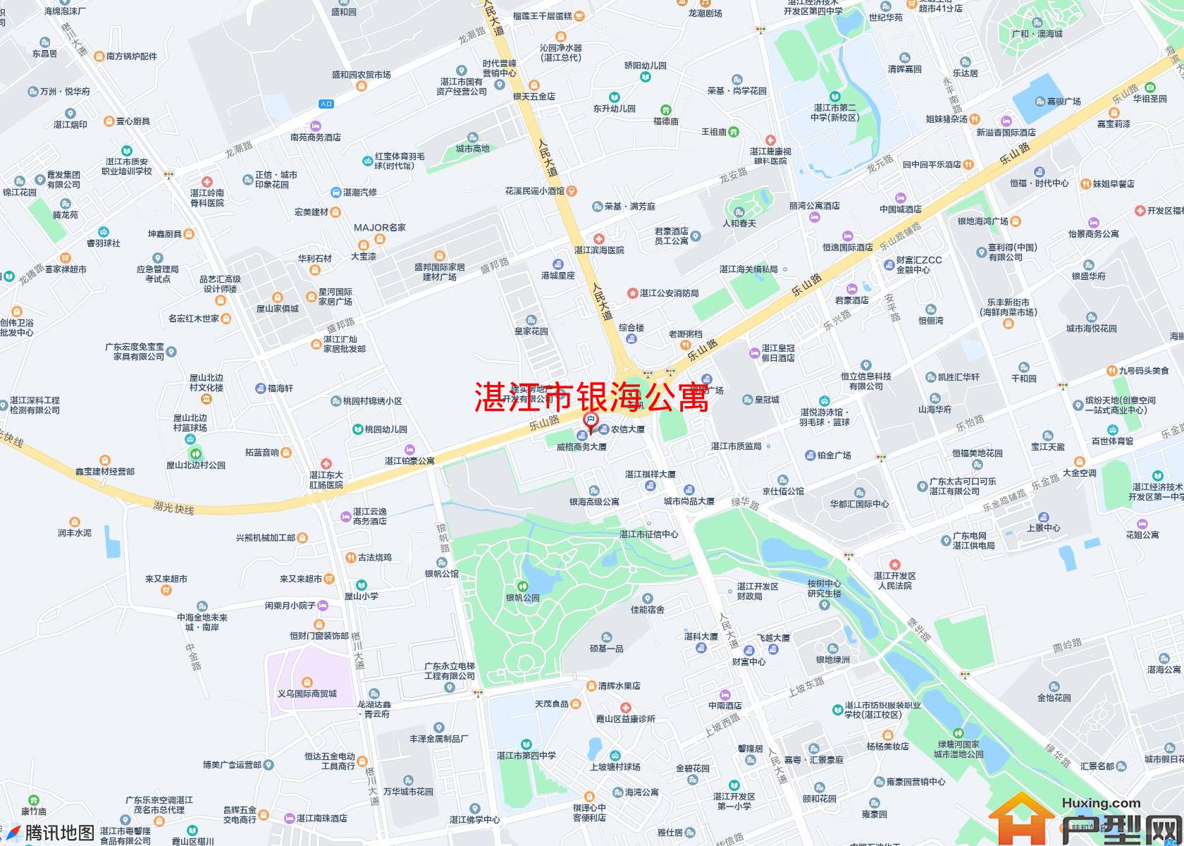 银海公寓小区 - 户型网