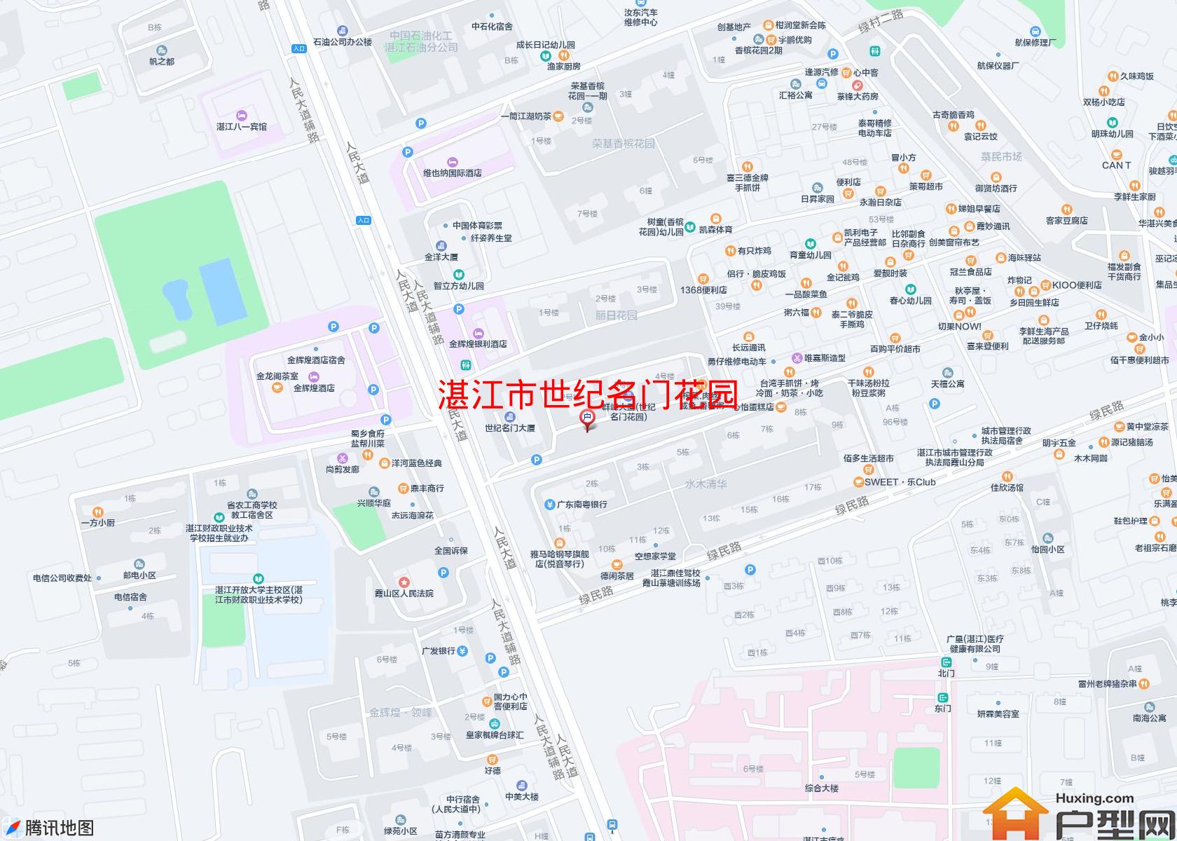 世纪名门花园小区 - 户型网
