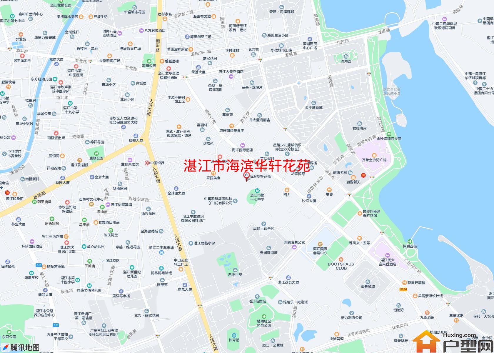 海滨华轩花苑小区 - 户型网