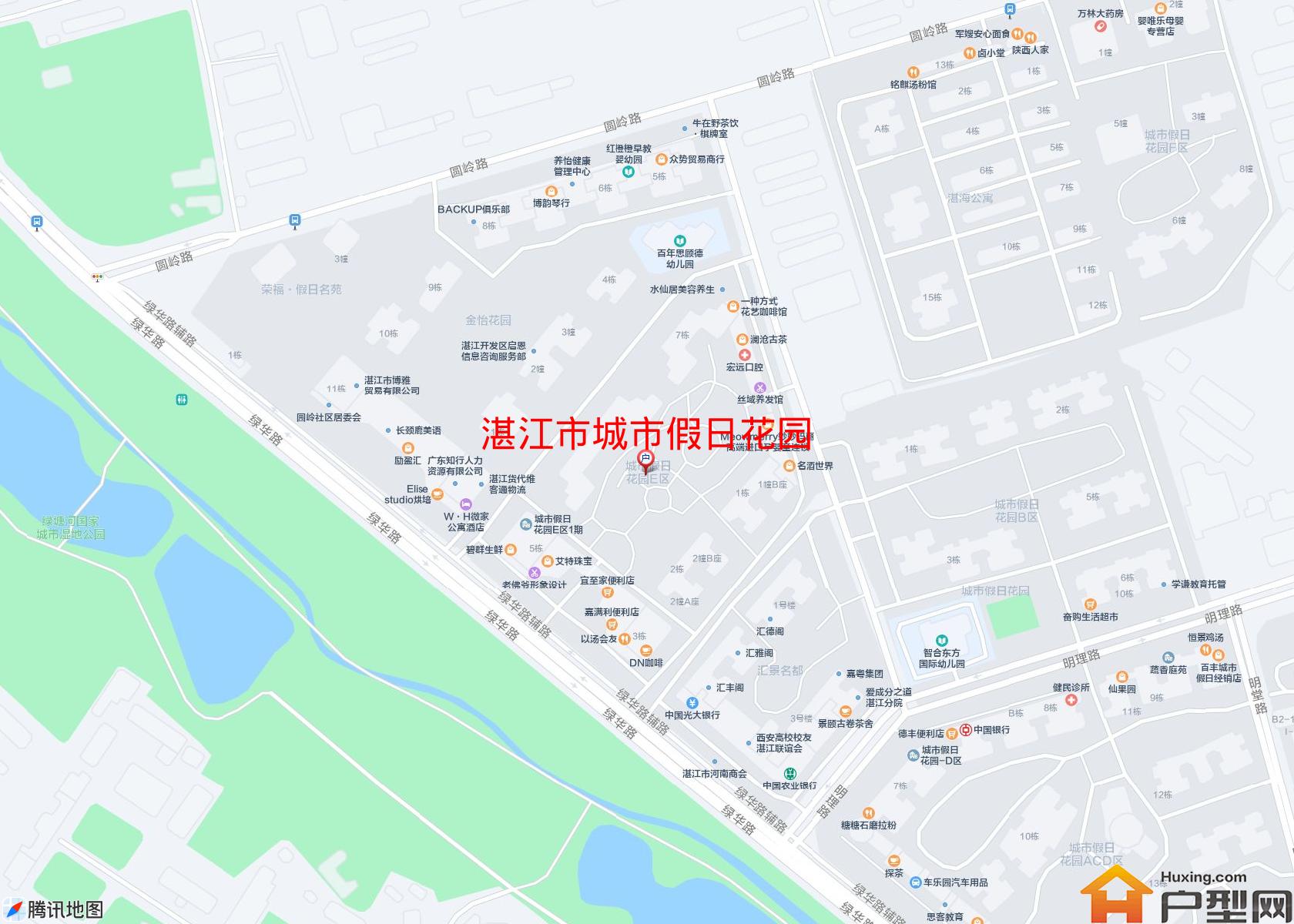城市假日花园小区 - 户型网