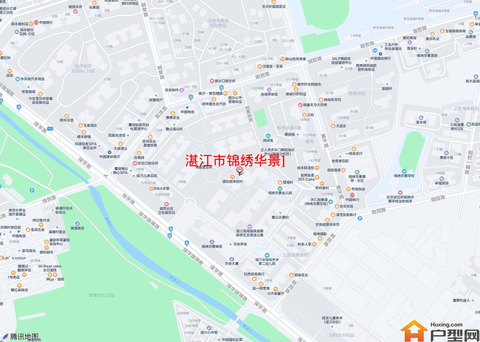 锦绣华景]小区 - 户型网
