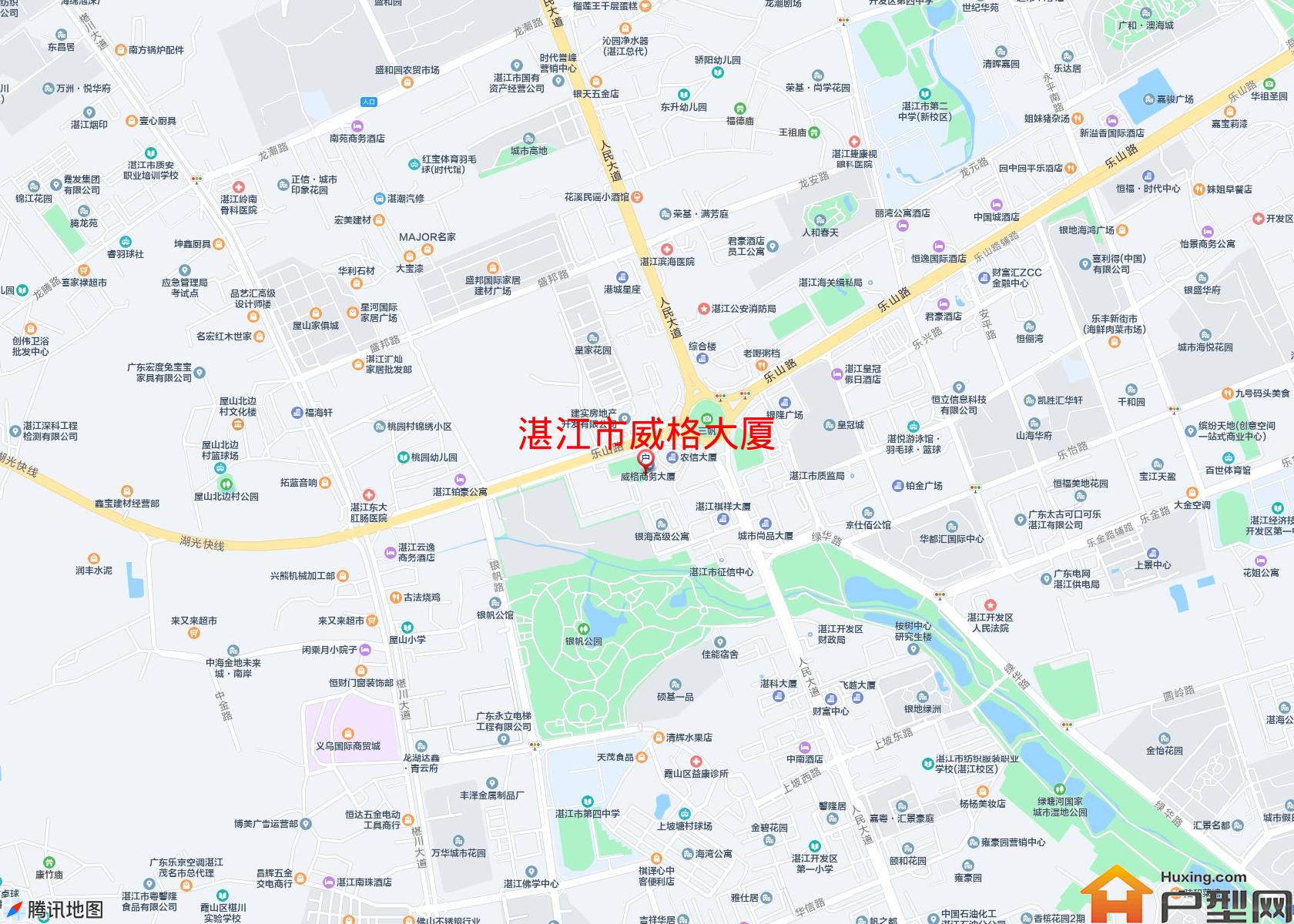 威格大厦小区 - 户型网