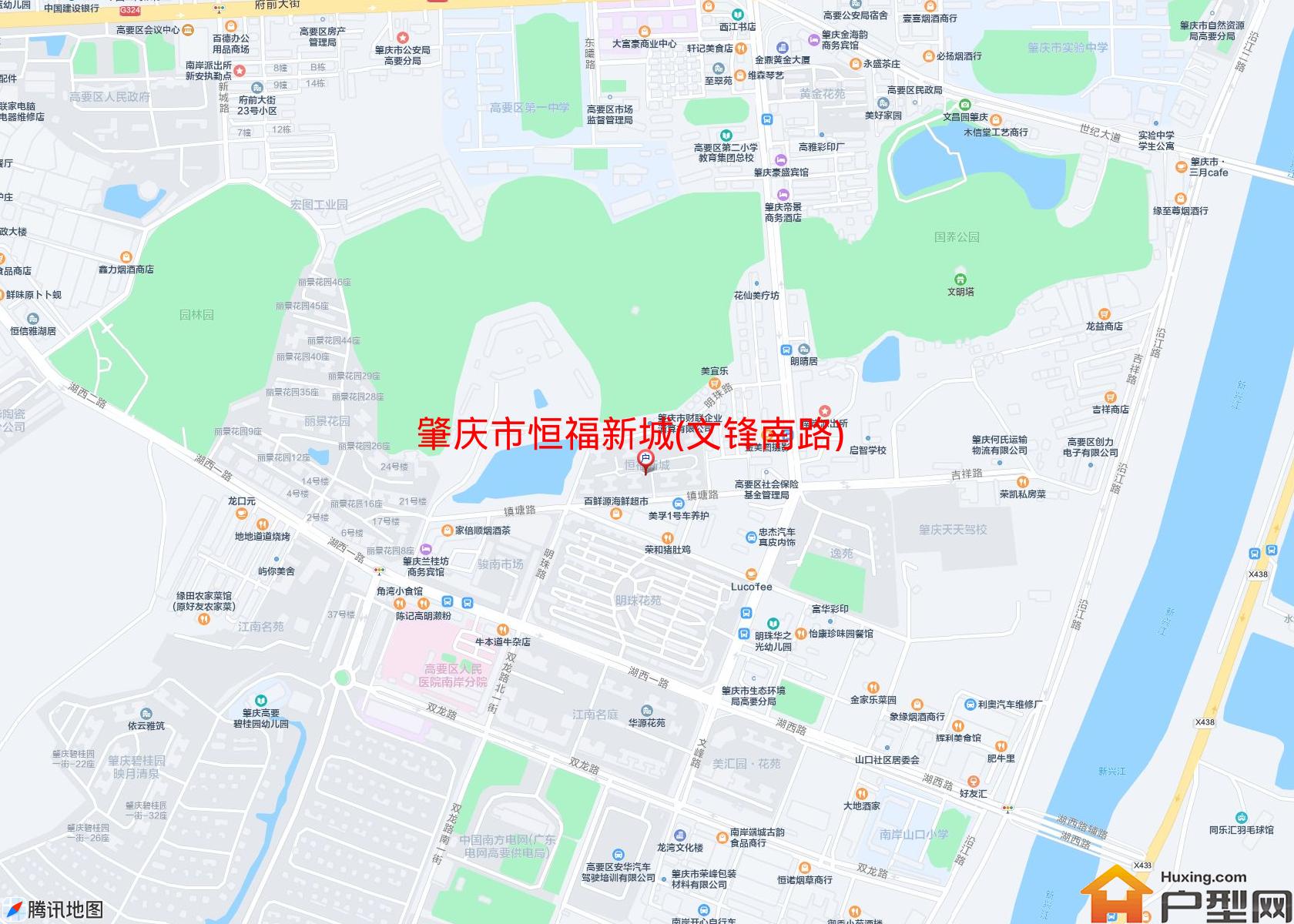 恒福新城(文锋南路)小区 - 户型网