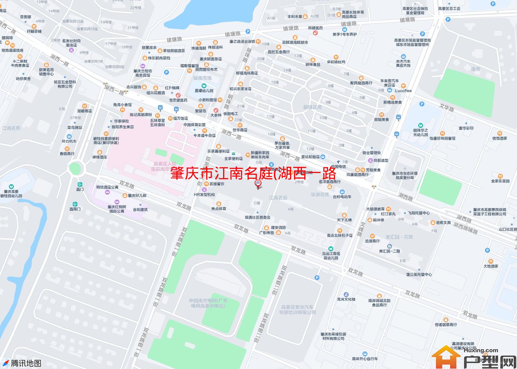 江南名庭(湖西 一路)小区 - 户型网