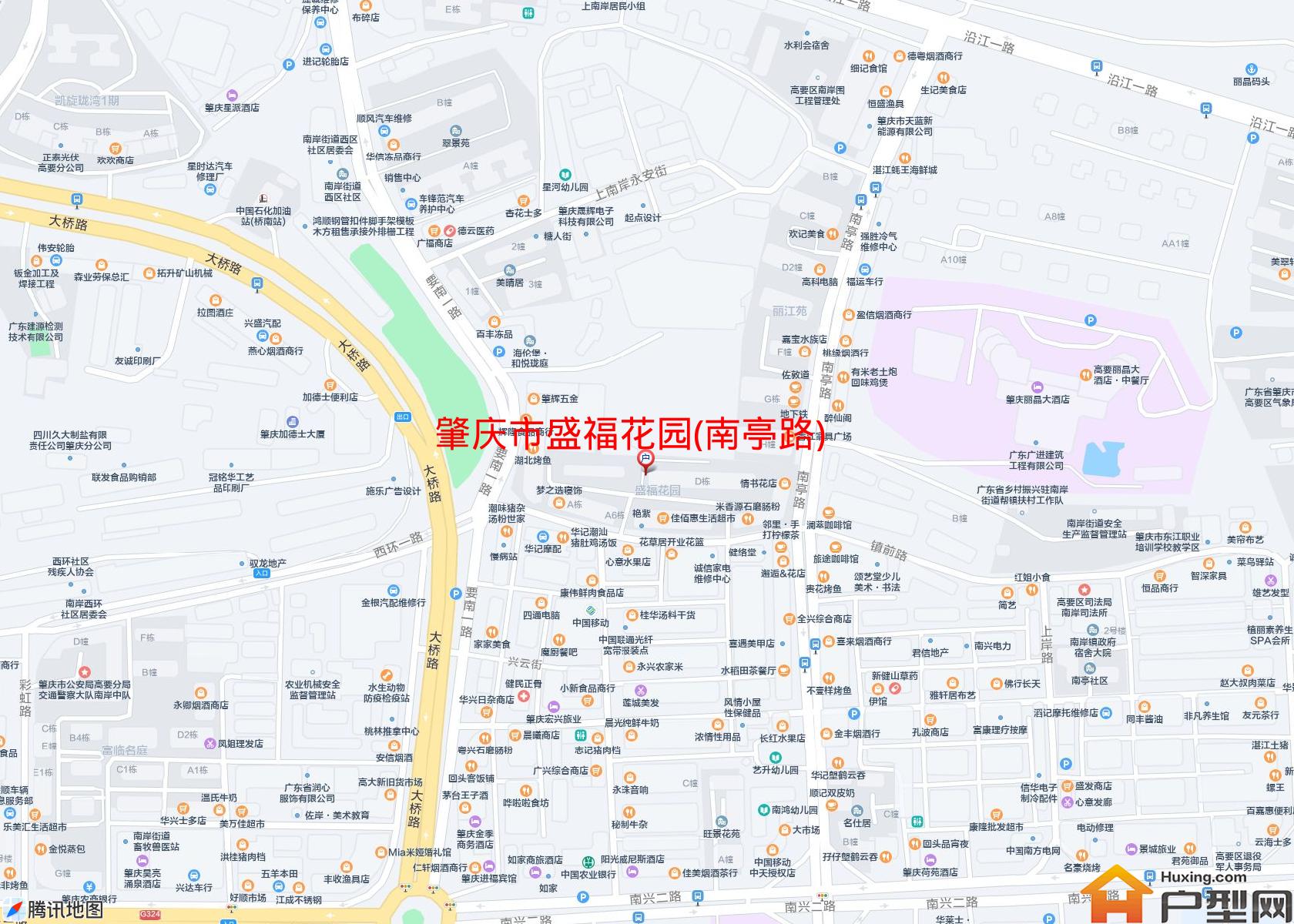 盛福花园(南亭路)小区 - 户型网