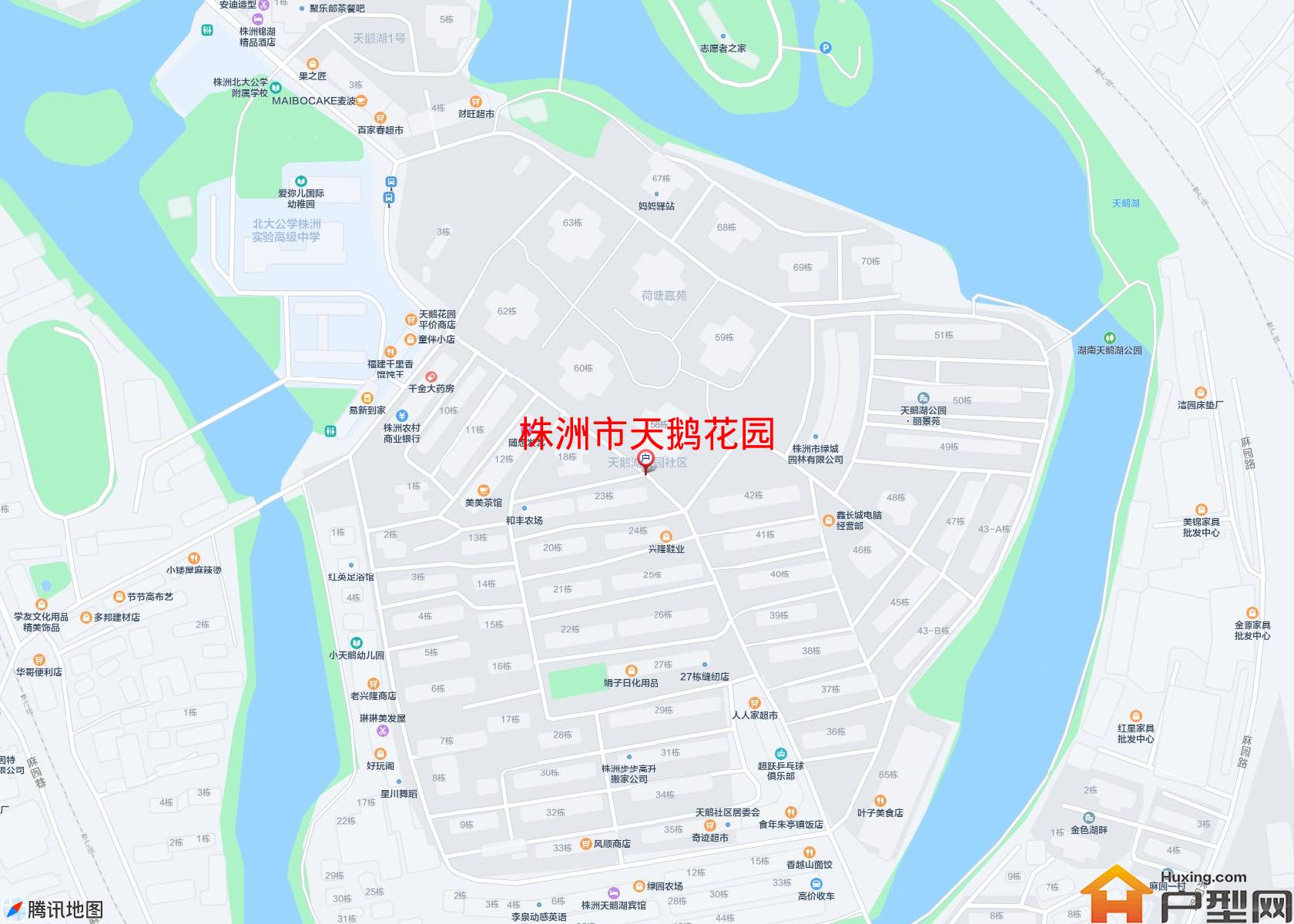 天鹅花园小区 - 户型网