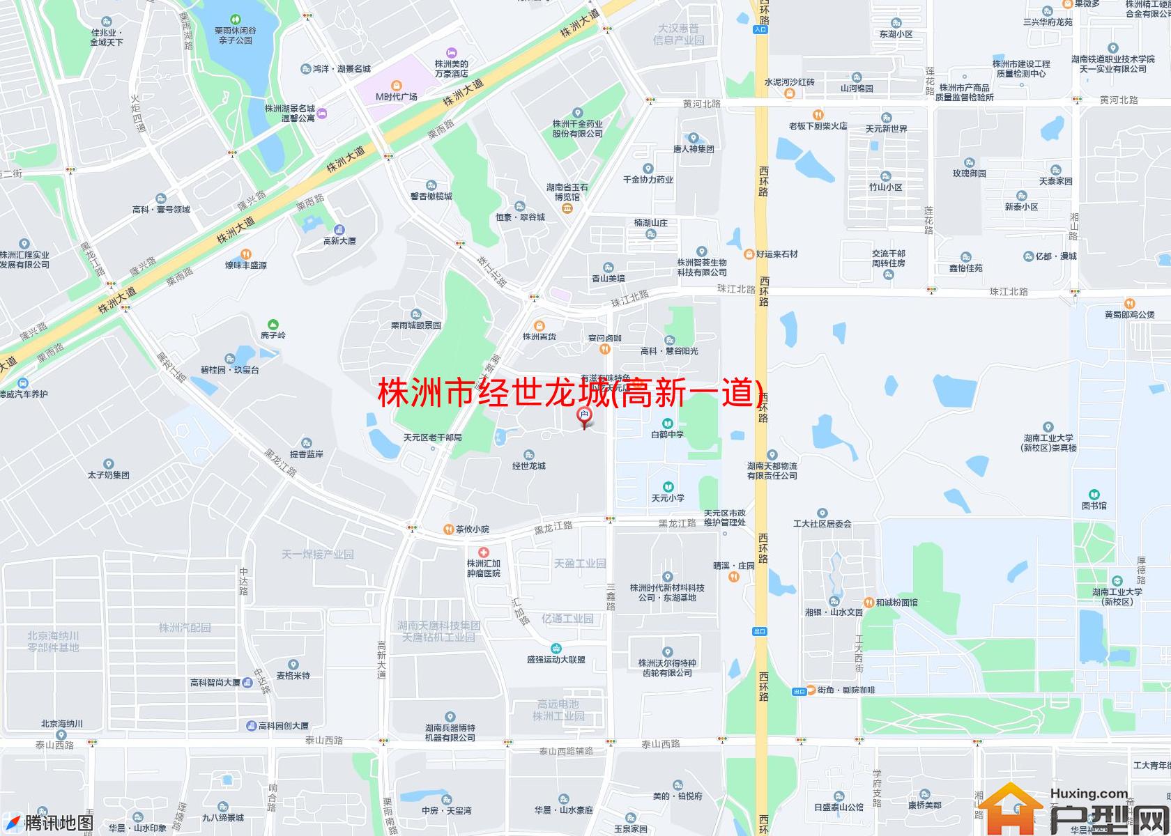经世龙城(高新一道)小区 - 户型网