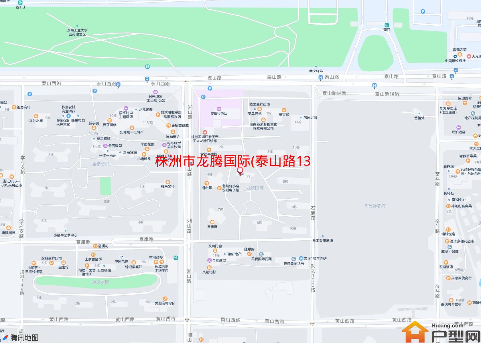 龙腾国际(泰山路1399号)小区 - 户型网