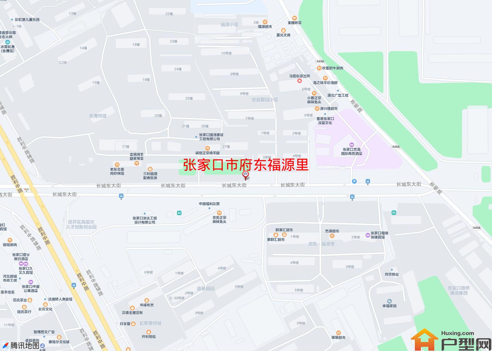府东福源里小区 - 户型网