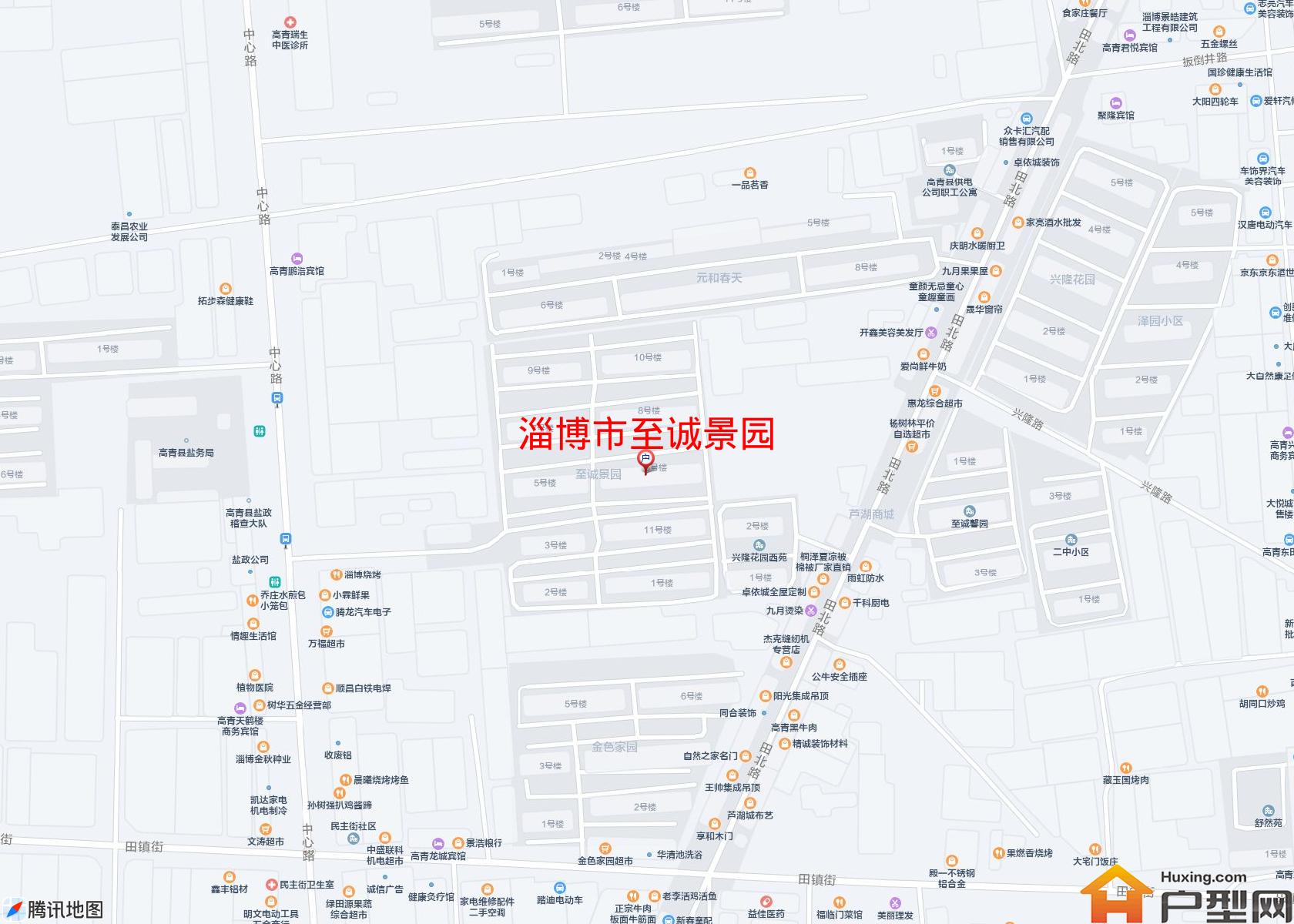 至诚景园小区 - 户型网