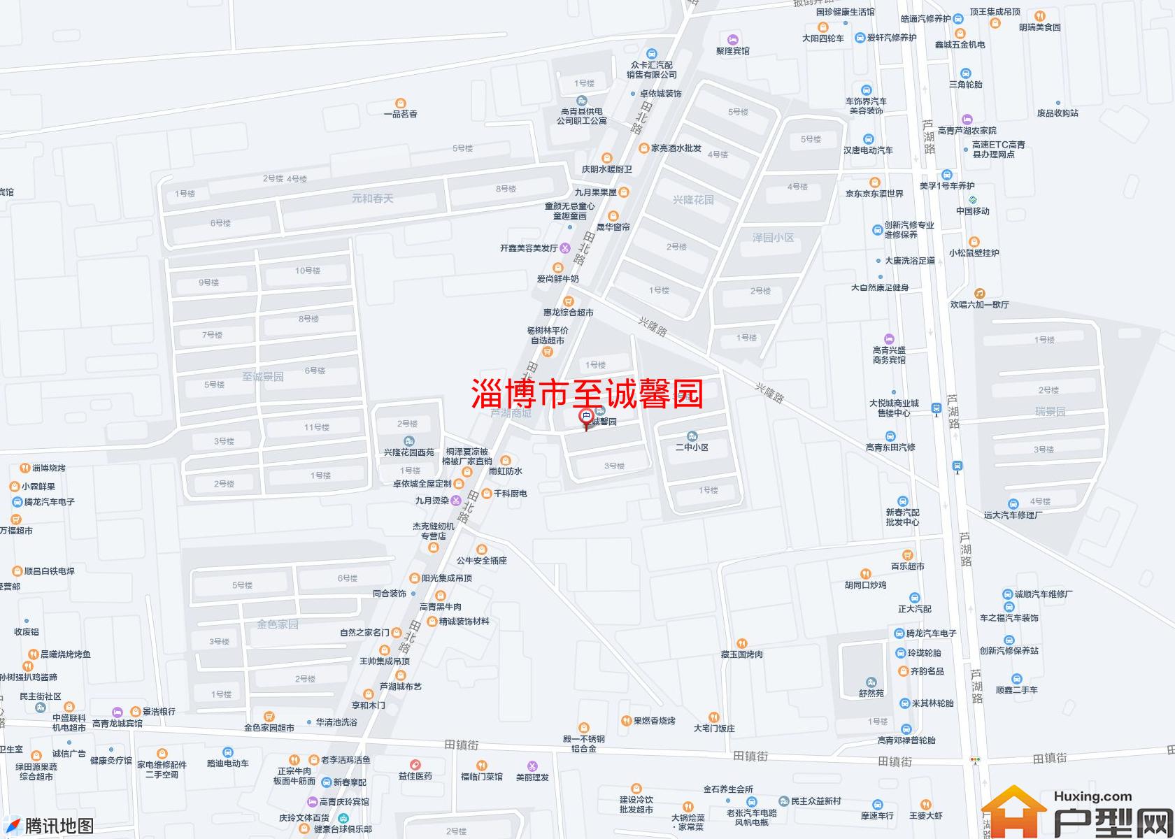 至诚馨园小区 - 户型网