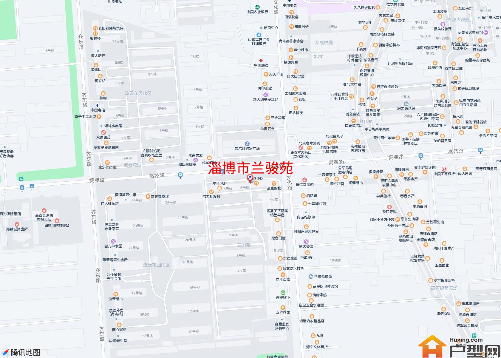 兰骏苑小区 - 户型网