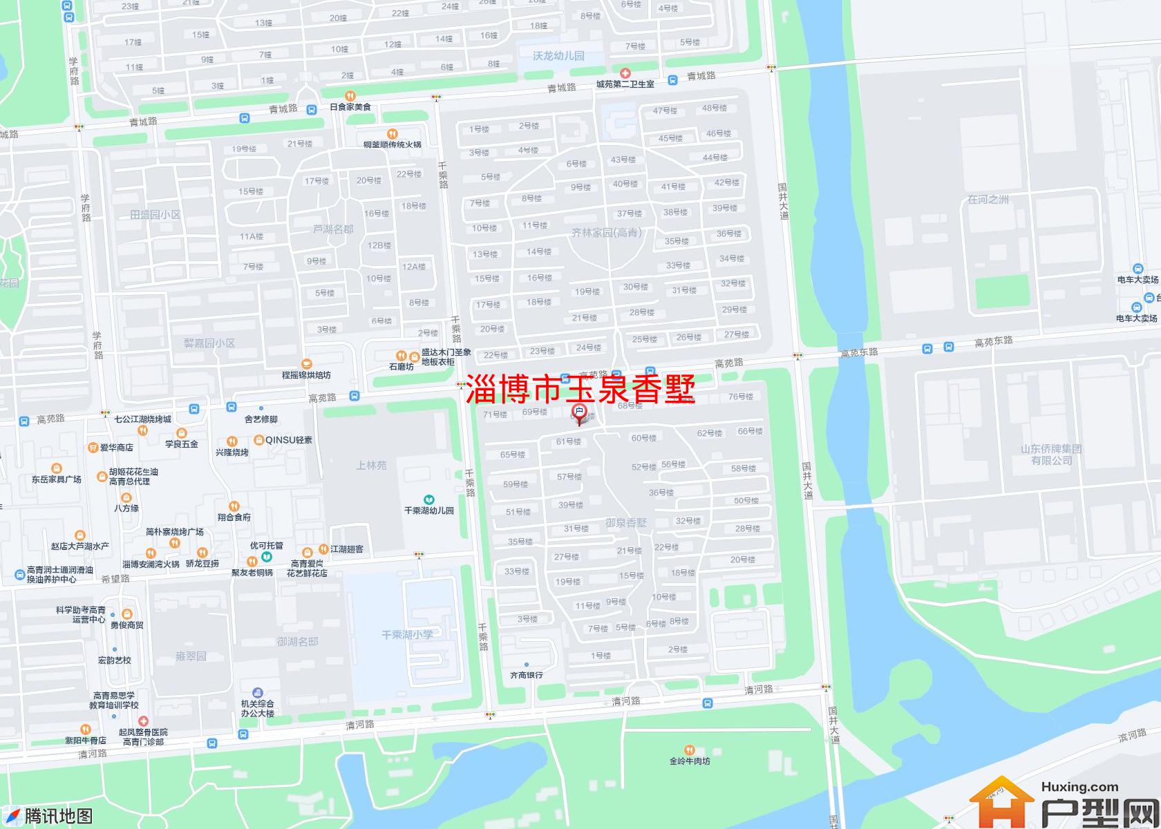 玉泉香墅小区 - 户型网