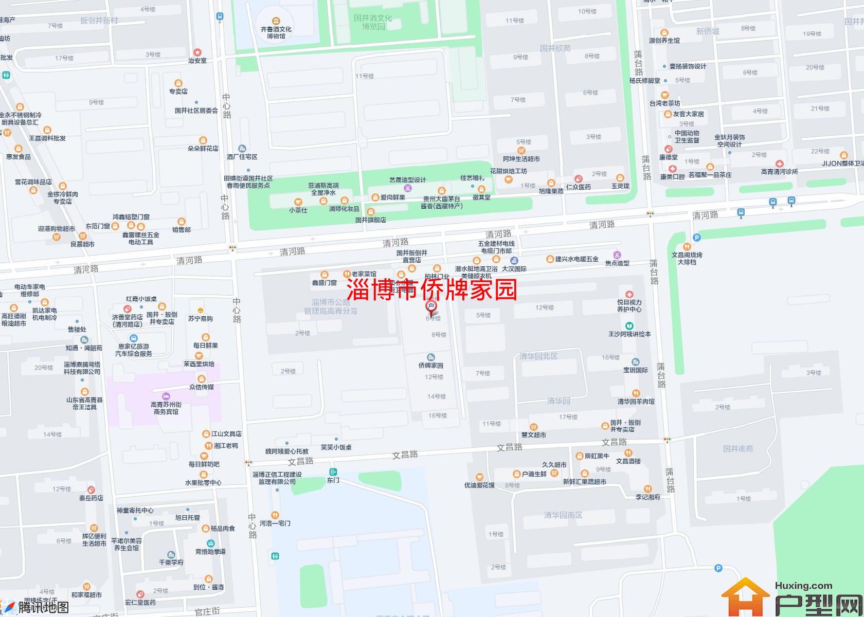 侨牌家园小区 - 户型网