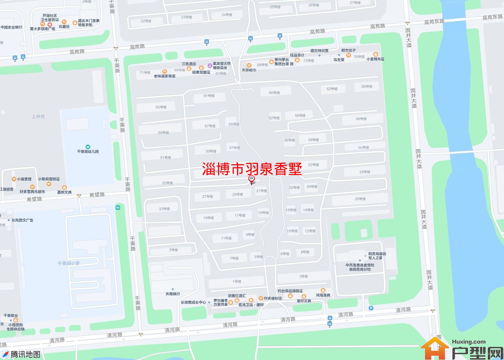 羽泉香墅小区 - 户型网