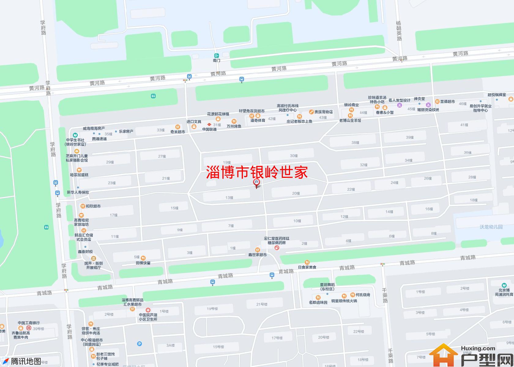 银岭世家小区 - 户型网