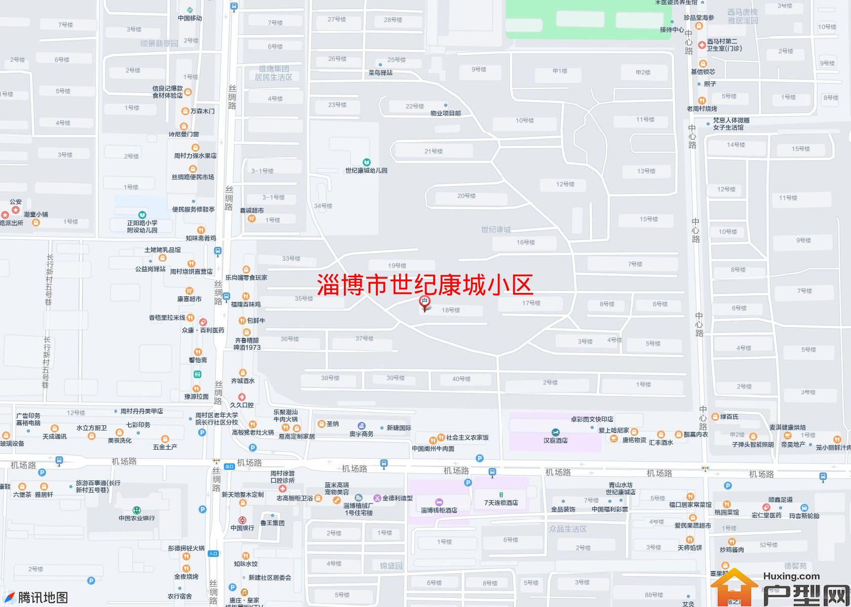 世纪康城小区小区 - 户型网