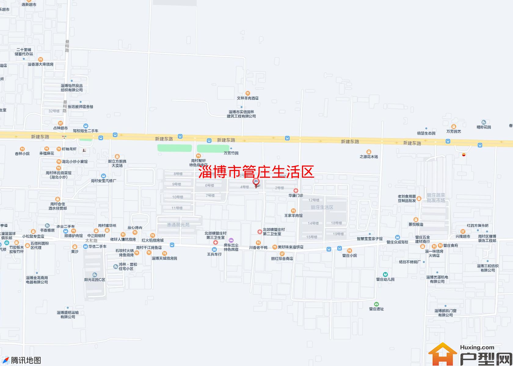 管庄生活区小区 - 户型网