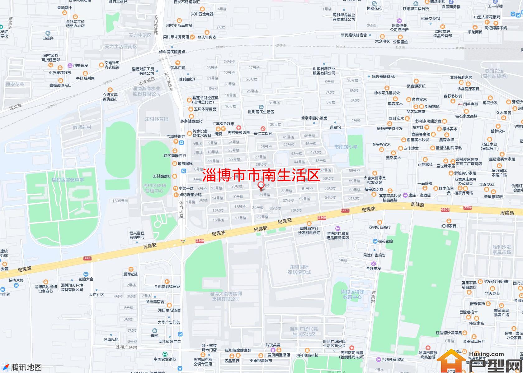 市南生活区小区 - 户型网