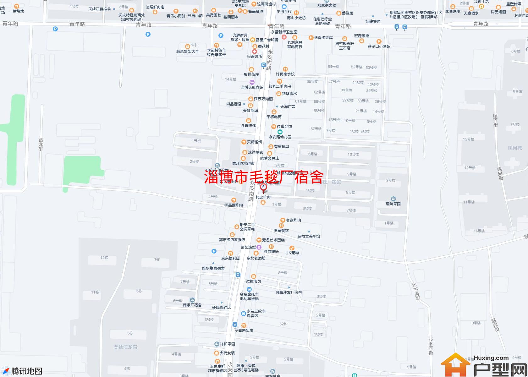 毛毯厂宿舍小区 - 户型网