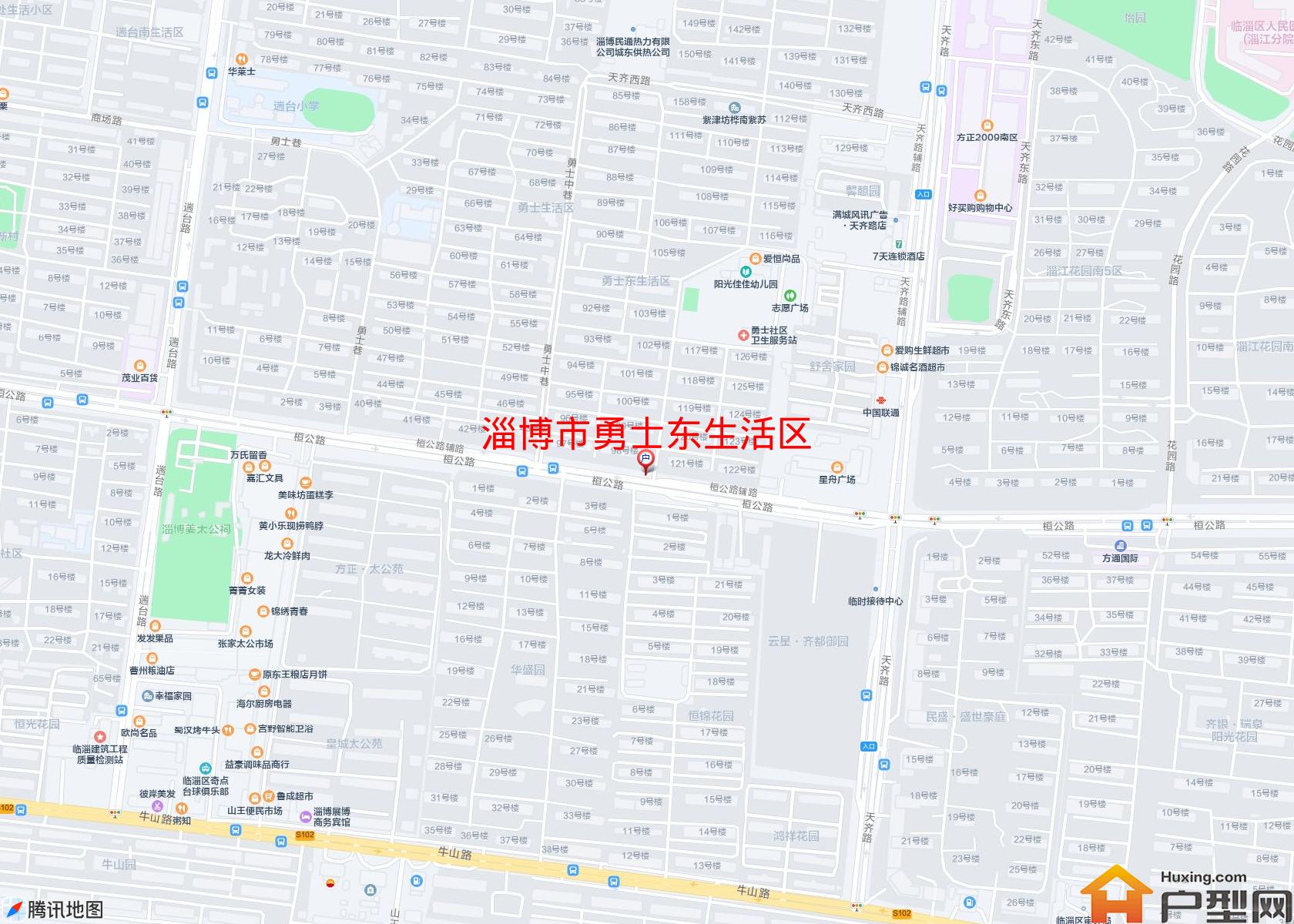 勇士东生活区小区 - 户型网