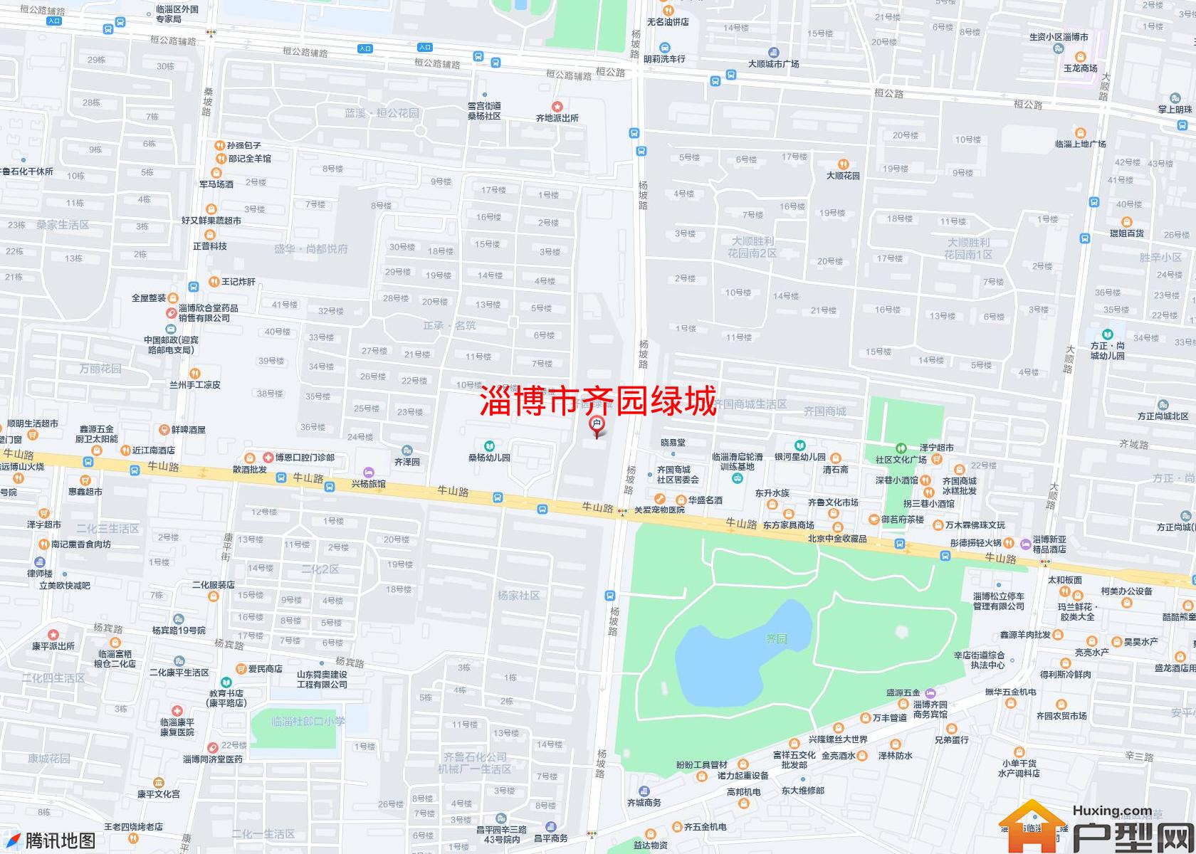 齐园绿城小区 - 户型网