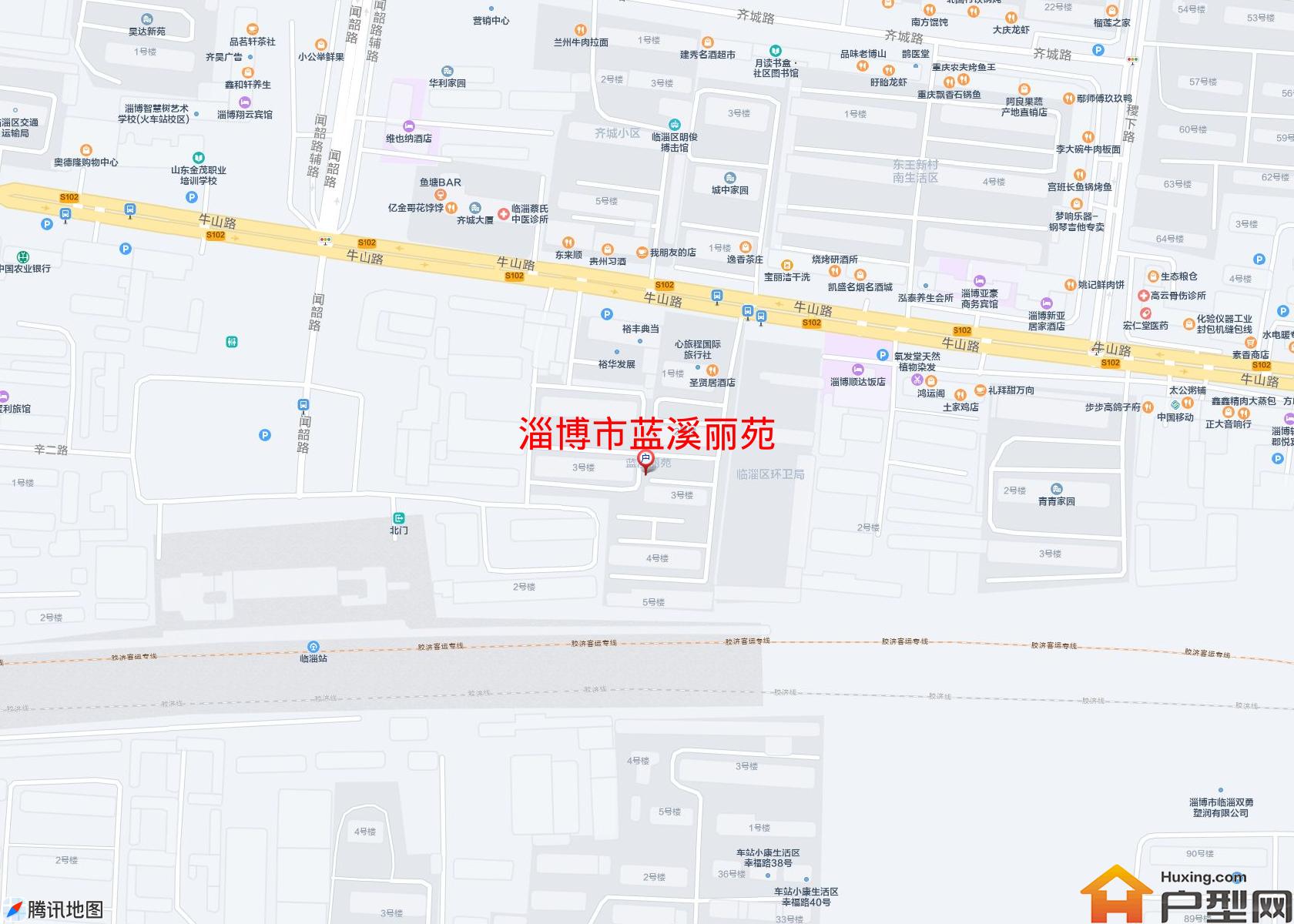 蓝溪丽苑小区 - 户型网