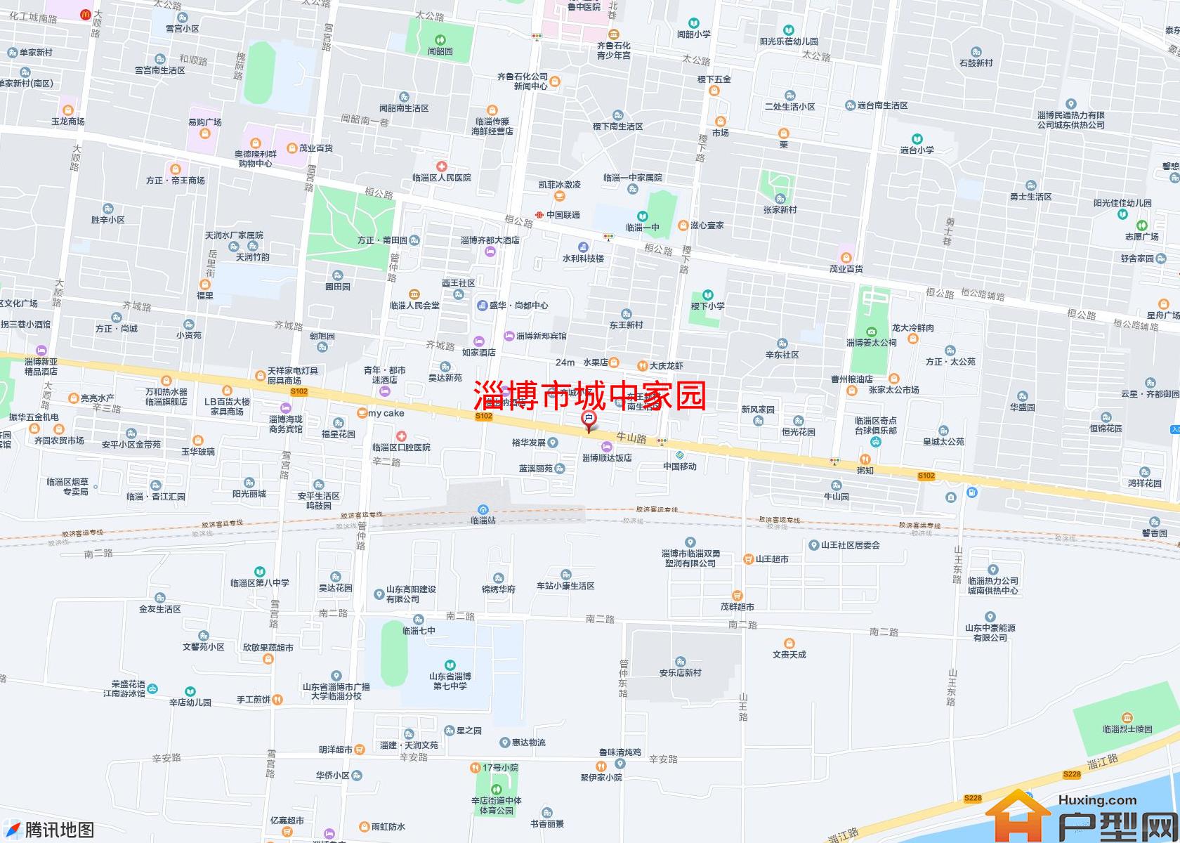 城中家园小区 - 户型网