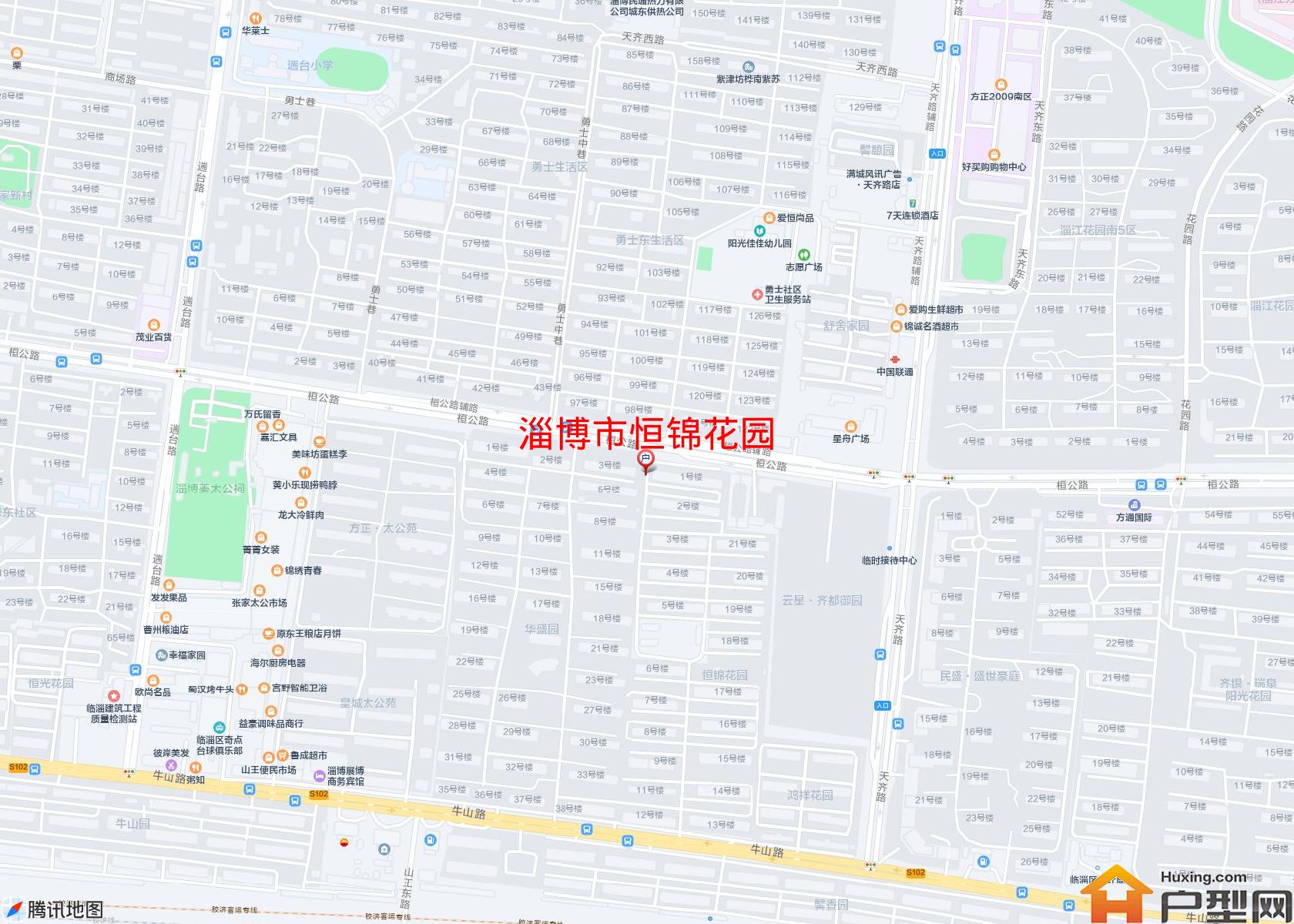 恒锦花园小区 - 户型网