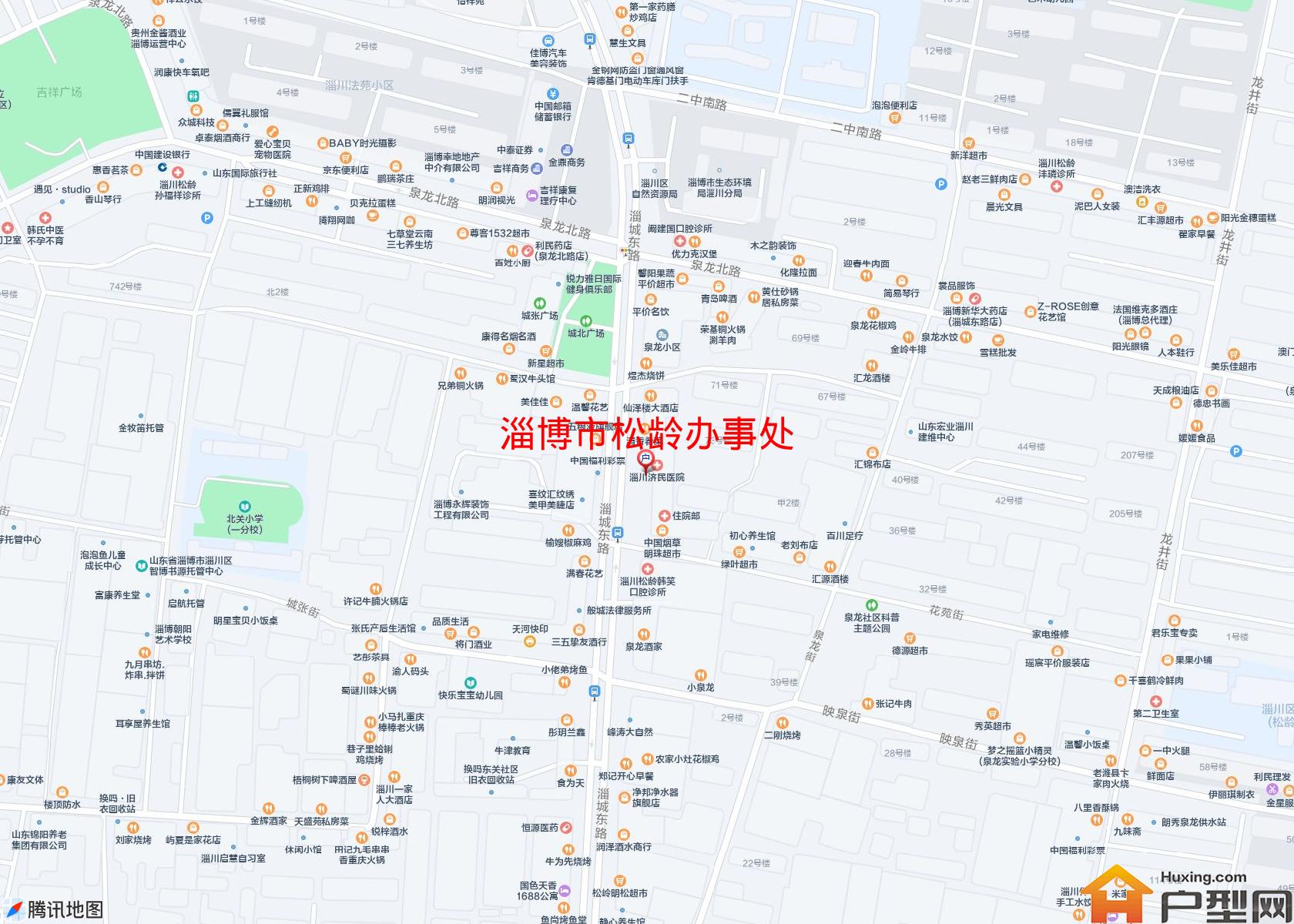 松龄办事处小区 - 户型网