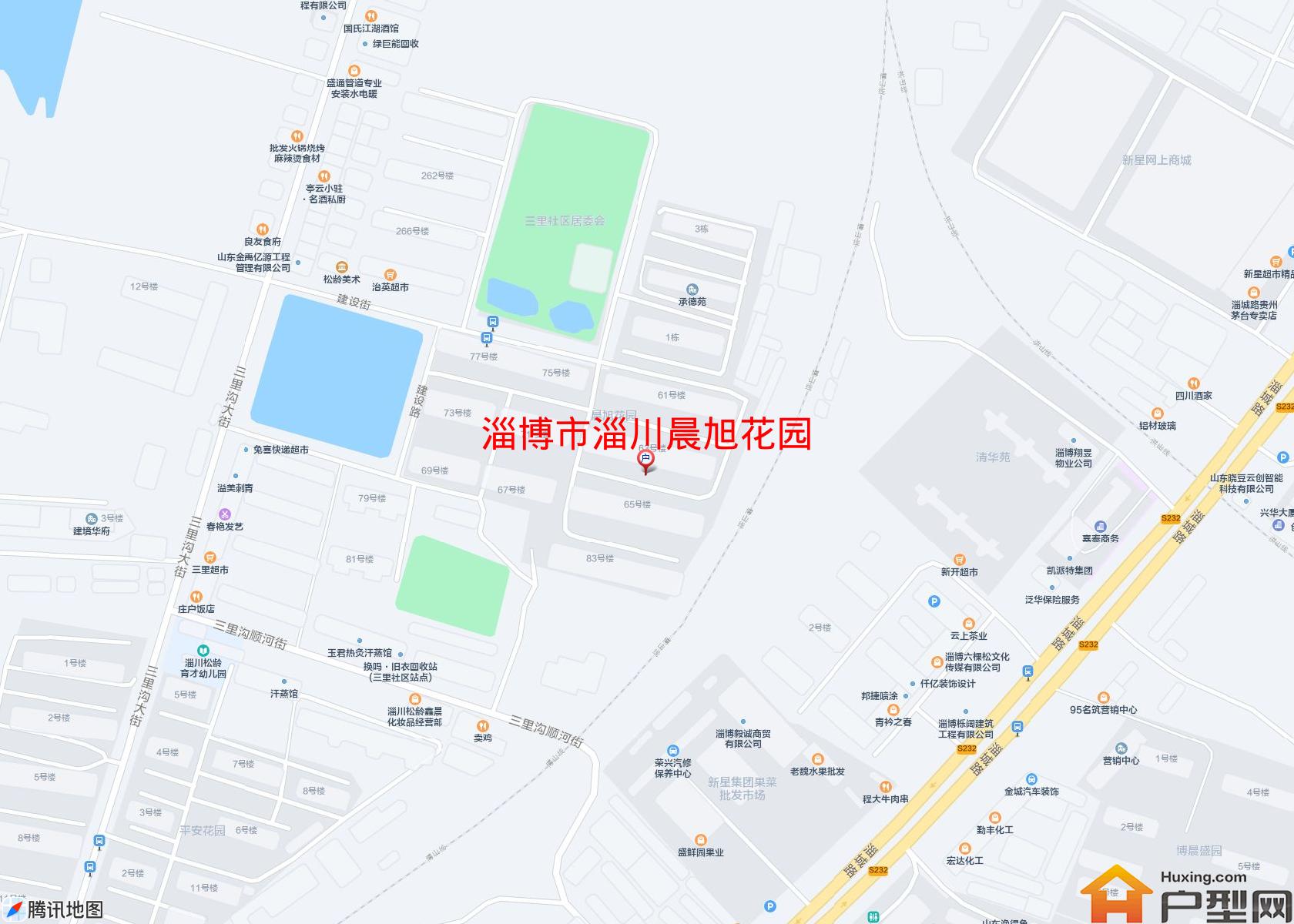 淄川晨旭花园小区 - 户型网