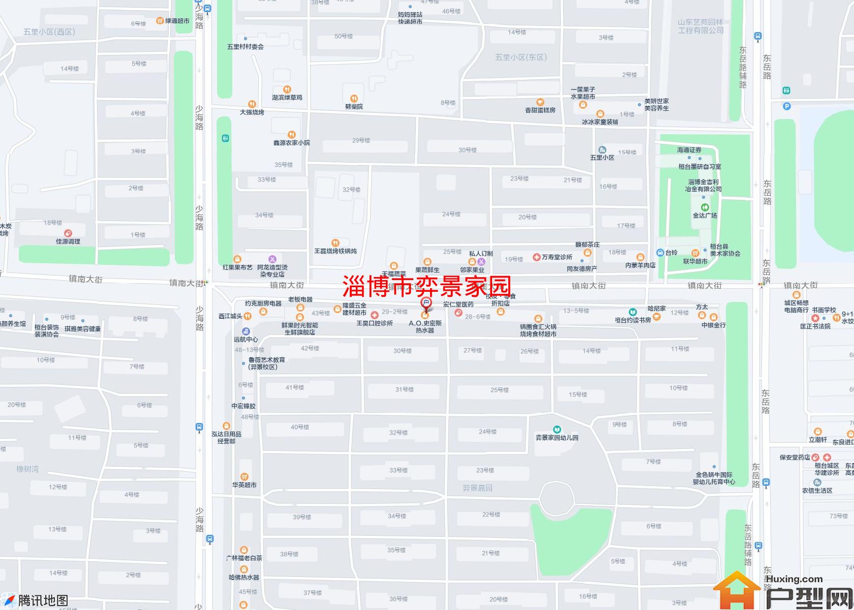 弈景家园小区 - 户型网