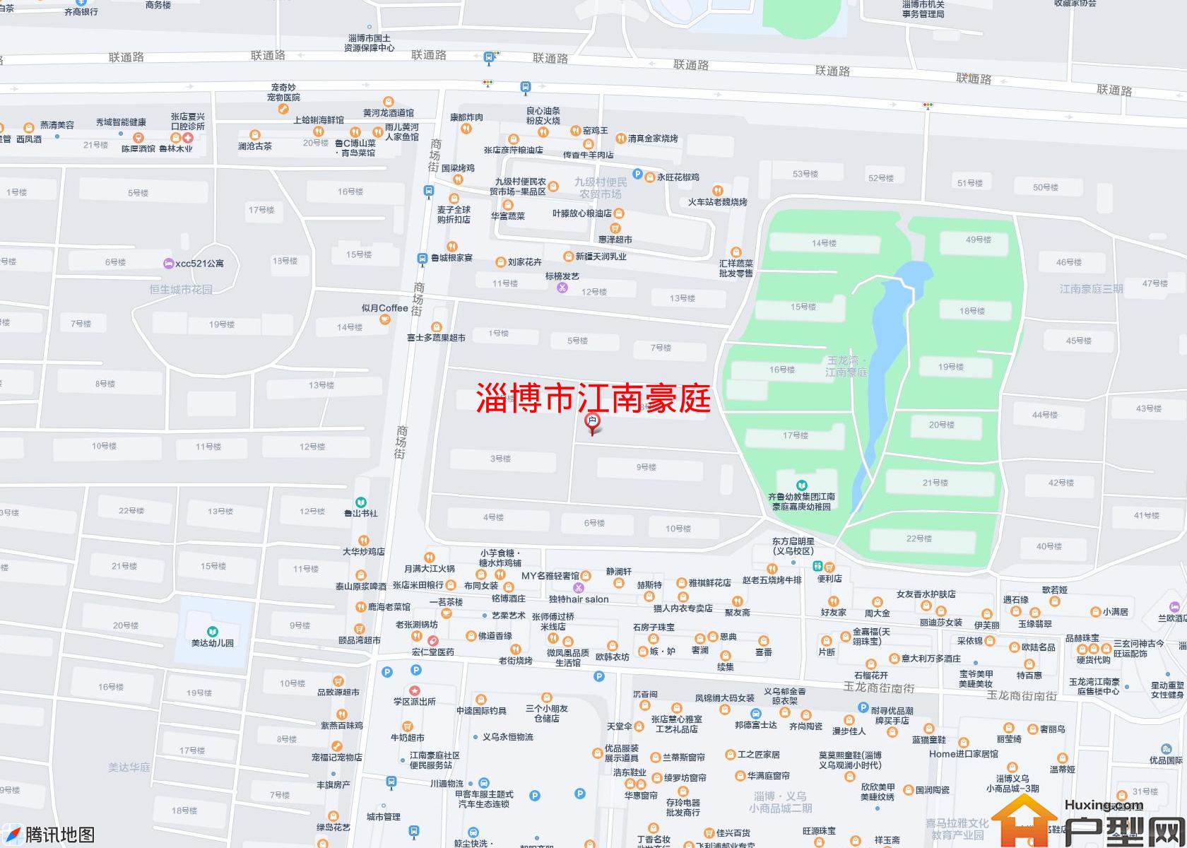 江南豪庭小区 - 户型网