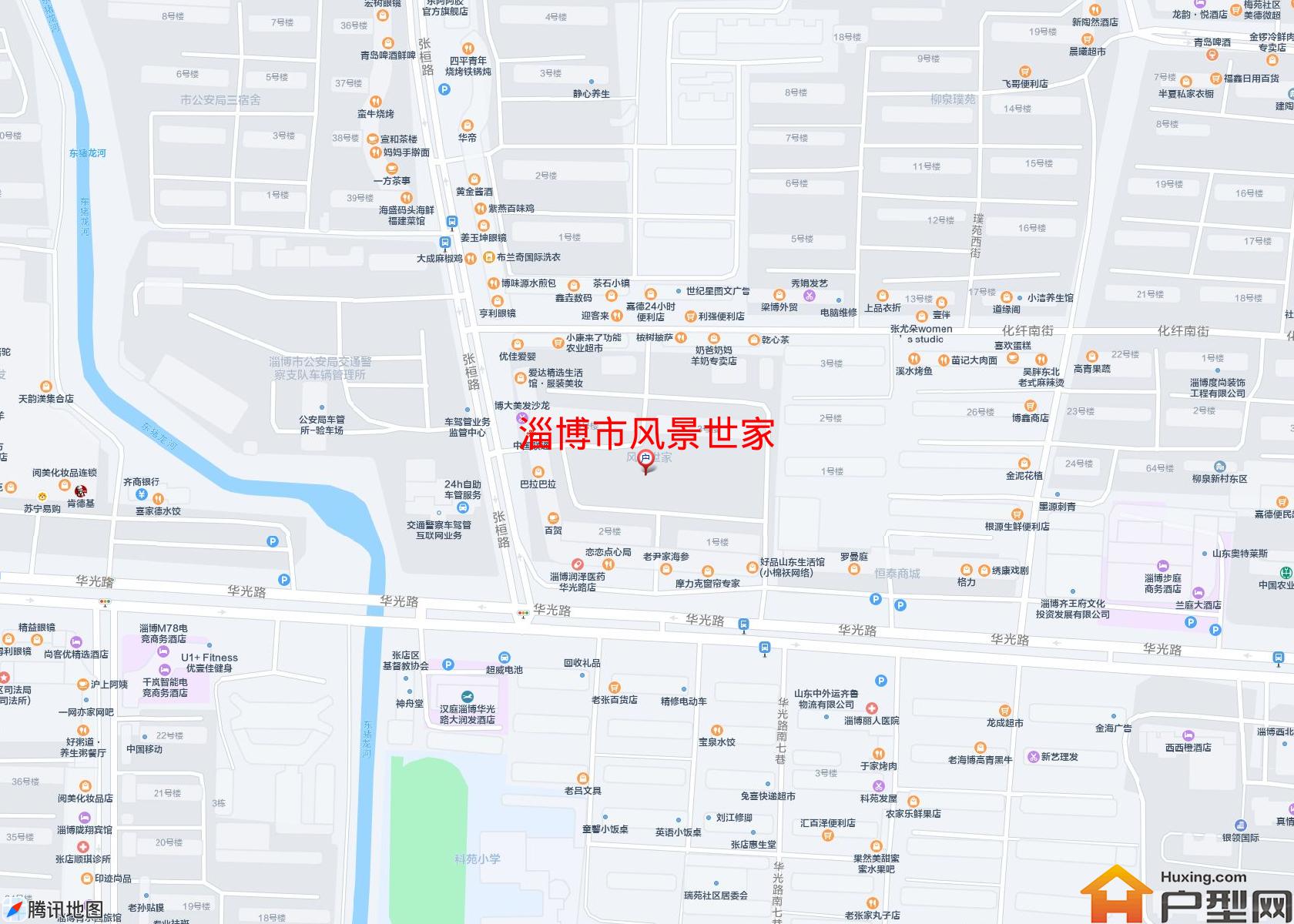 风景世家小区 - 户型网