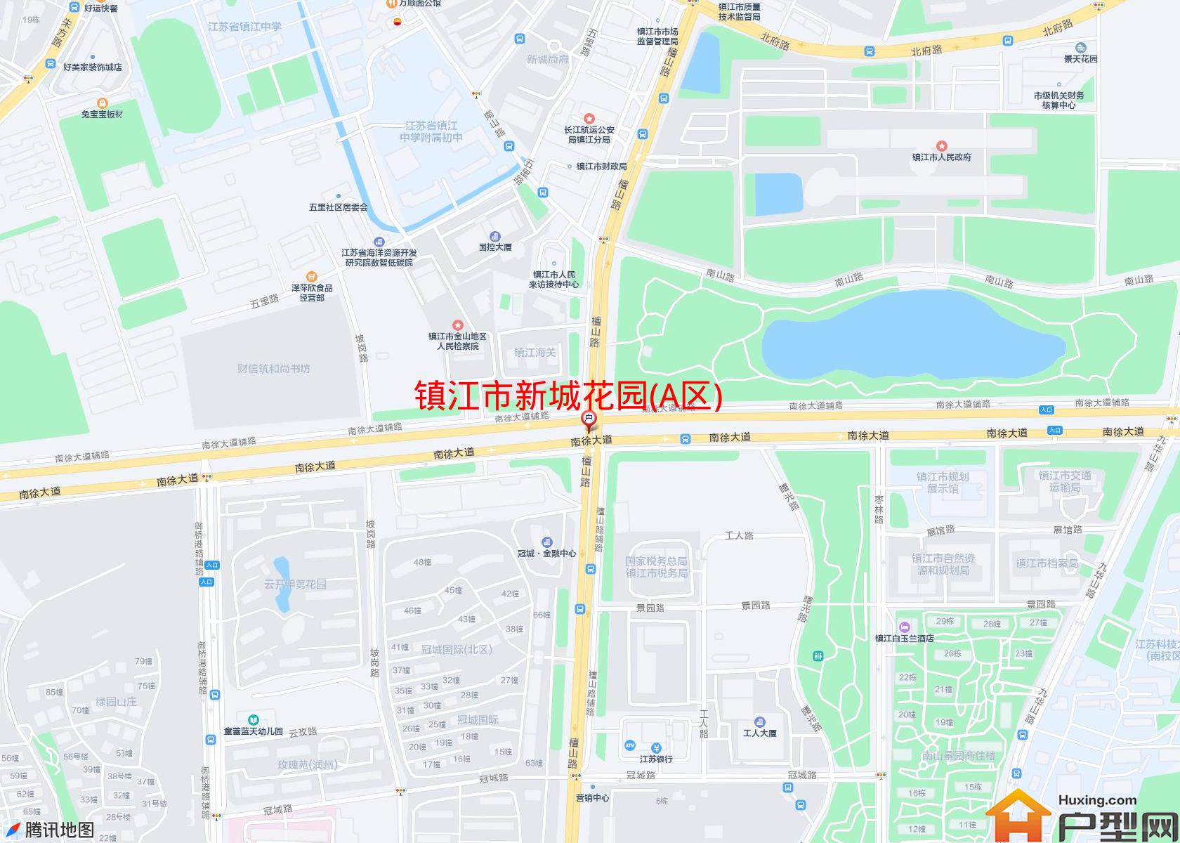 新城花园(A区)小区 - 户型网