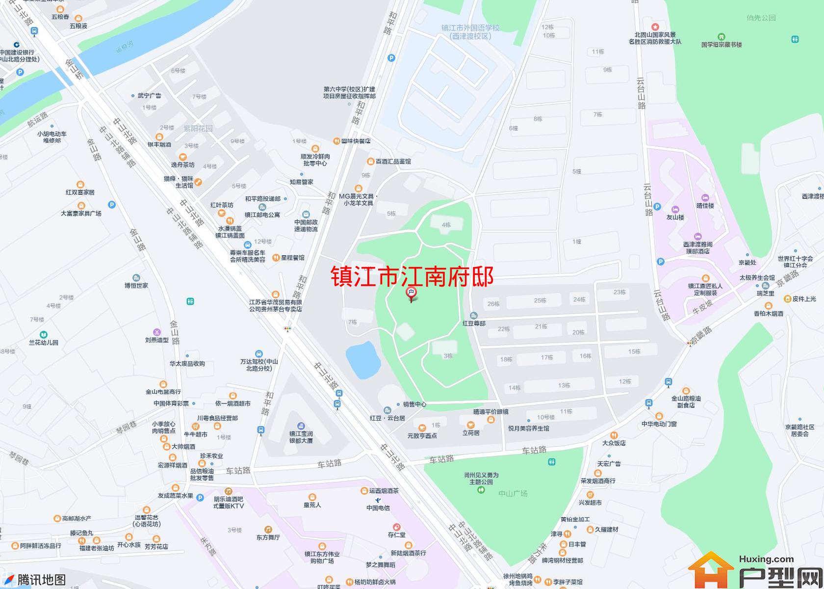 江南府邸小区 - 户型网