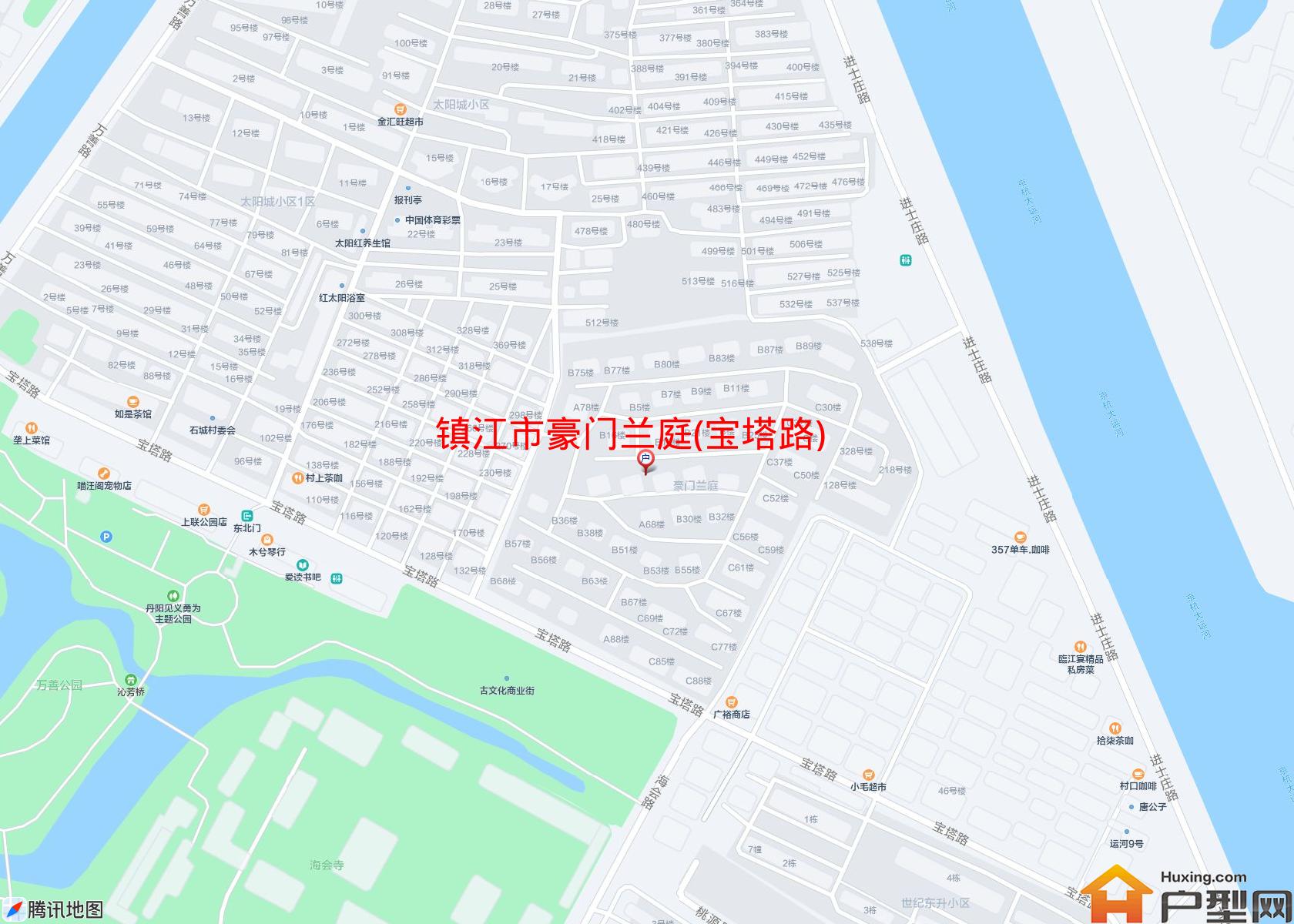 豪门兰庭(宝塔路)小区 - 户型网