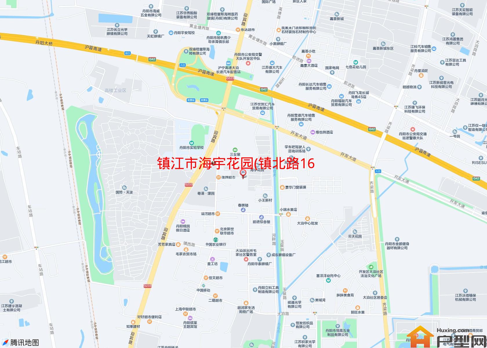 海宇花园(镇北路168号)小区 - 户型网