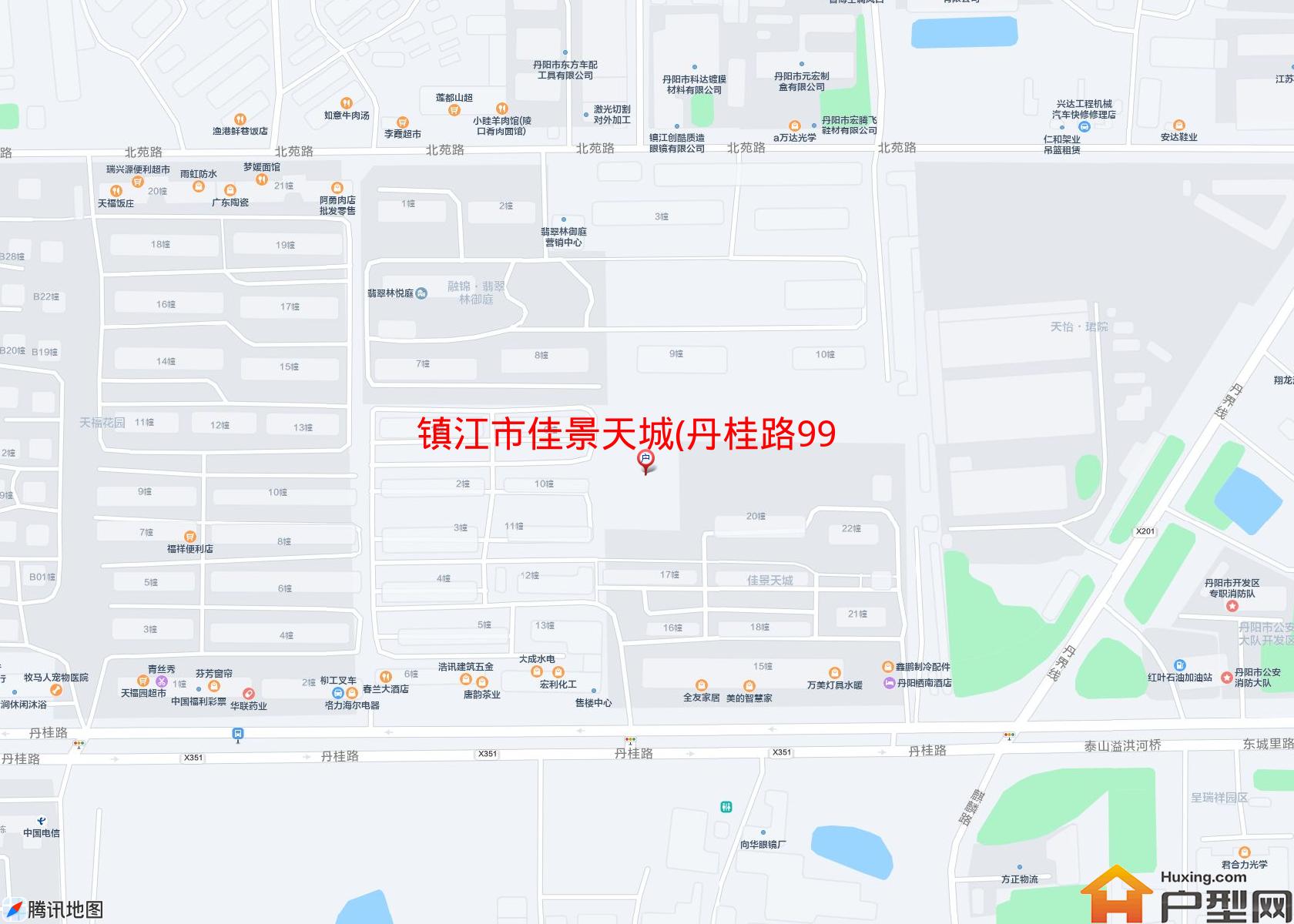 佳景天城(丹桂路99号)小区 - 户型网